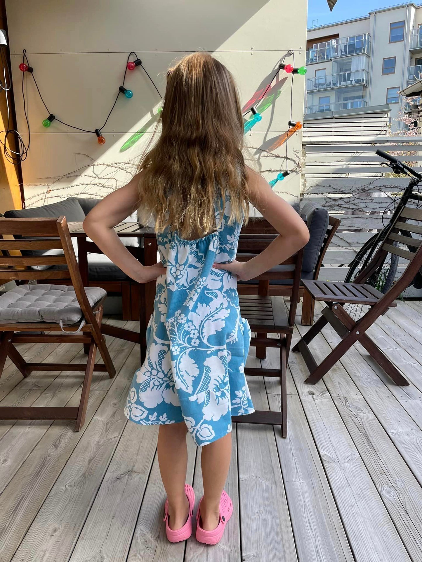 Graduation Dress Strl 92-170 PDF-mönster