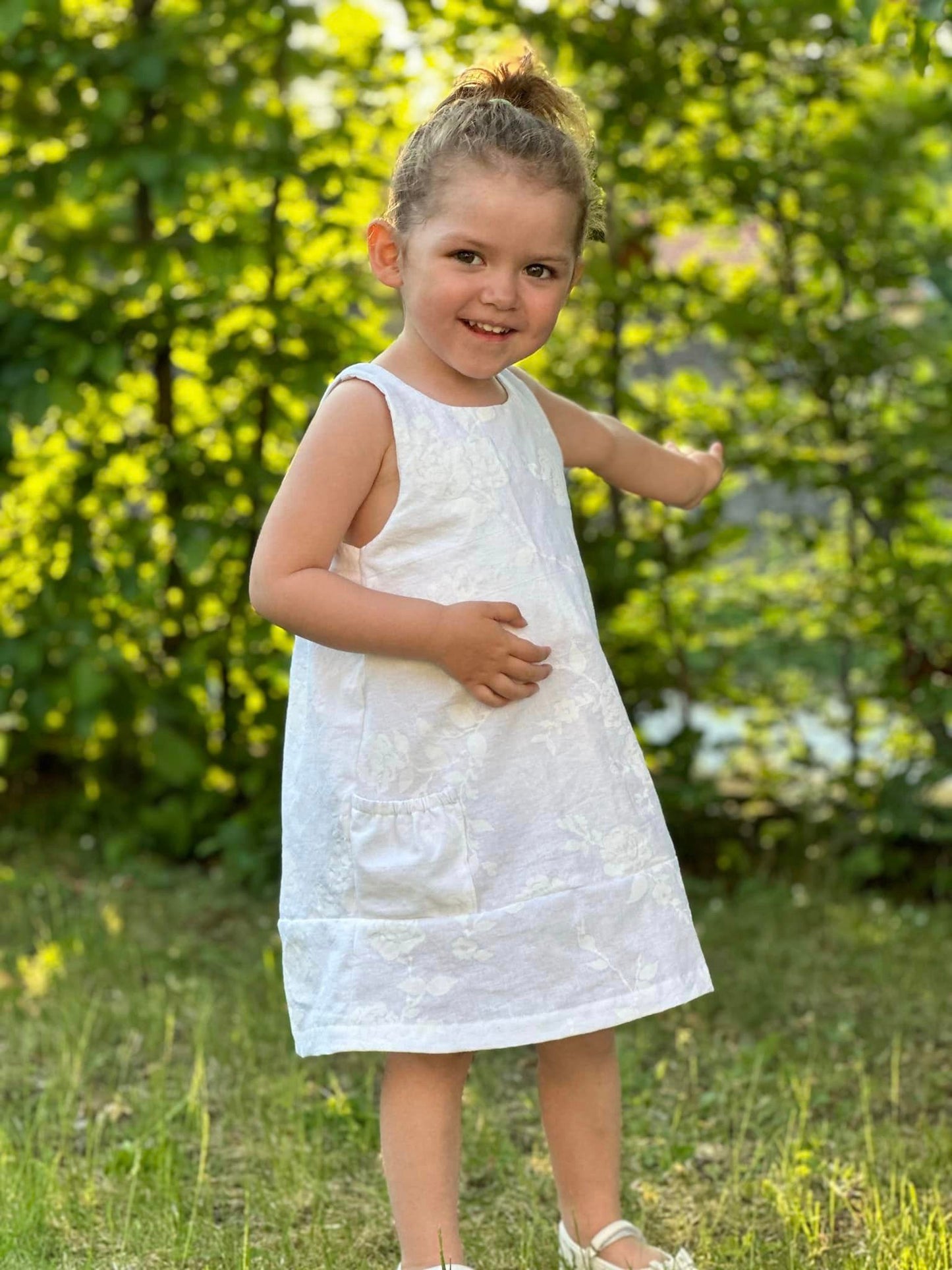 Graduation Dress Strl 92-170 PDF-mönster