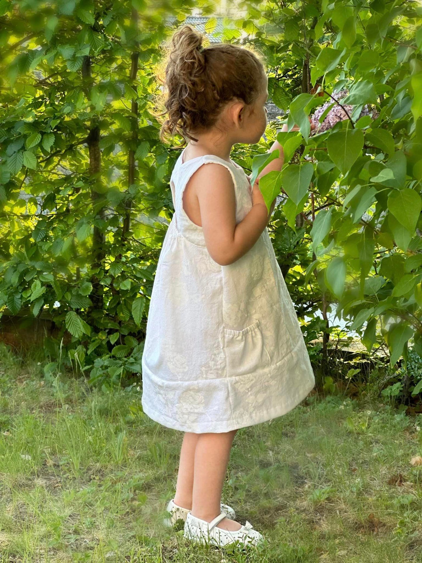 Graduation Dress Strl 92-170 PDF-mönster