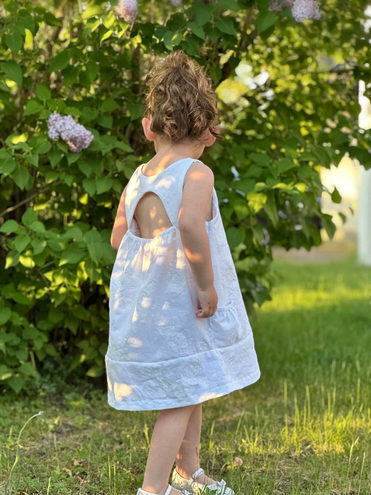 Graduation Dress Strl 92-170 PDF-mönster