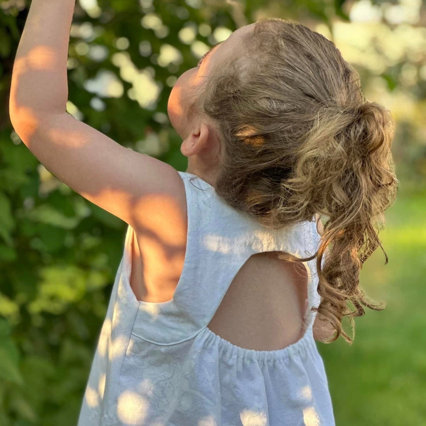 Graduation Dress Strl 92-170 PDF-mönster