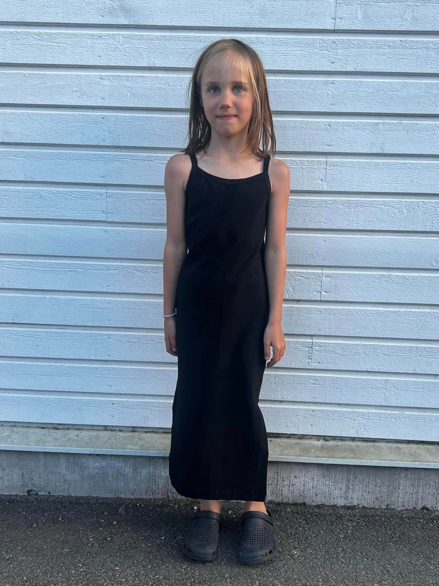 Spaghetti Dress Strl 98-170 PDF-mönster