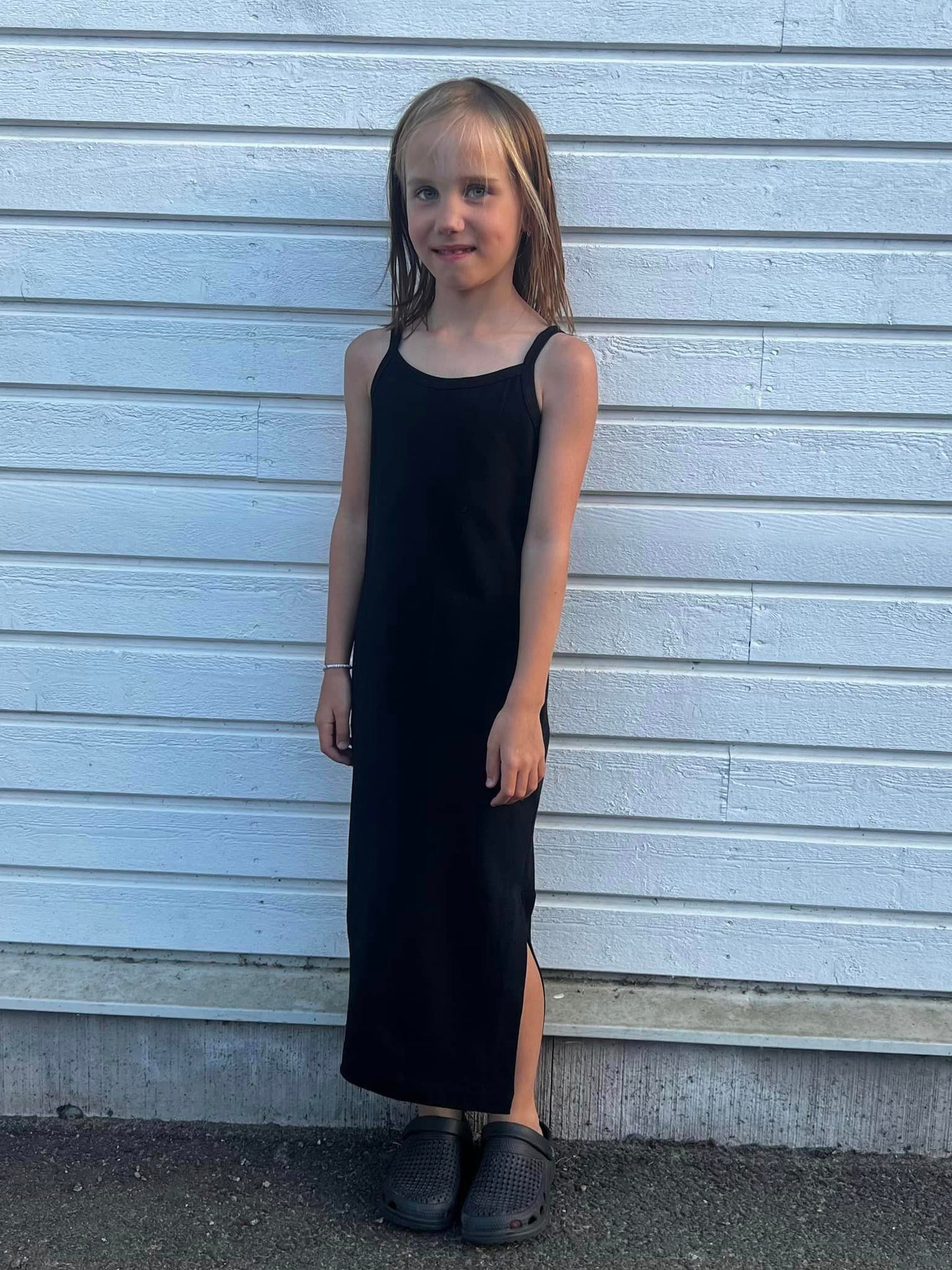 Spaghetti Dress Strl 98-170 PDF-mönster