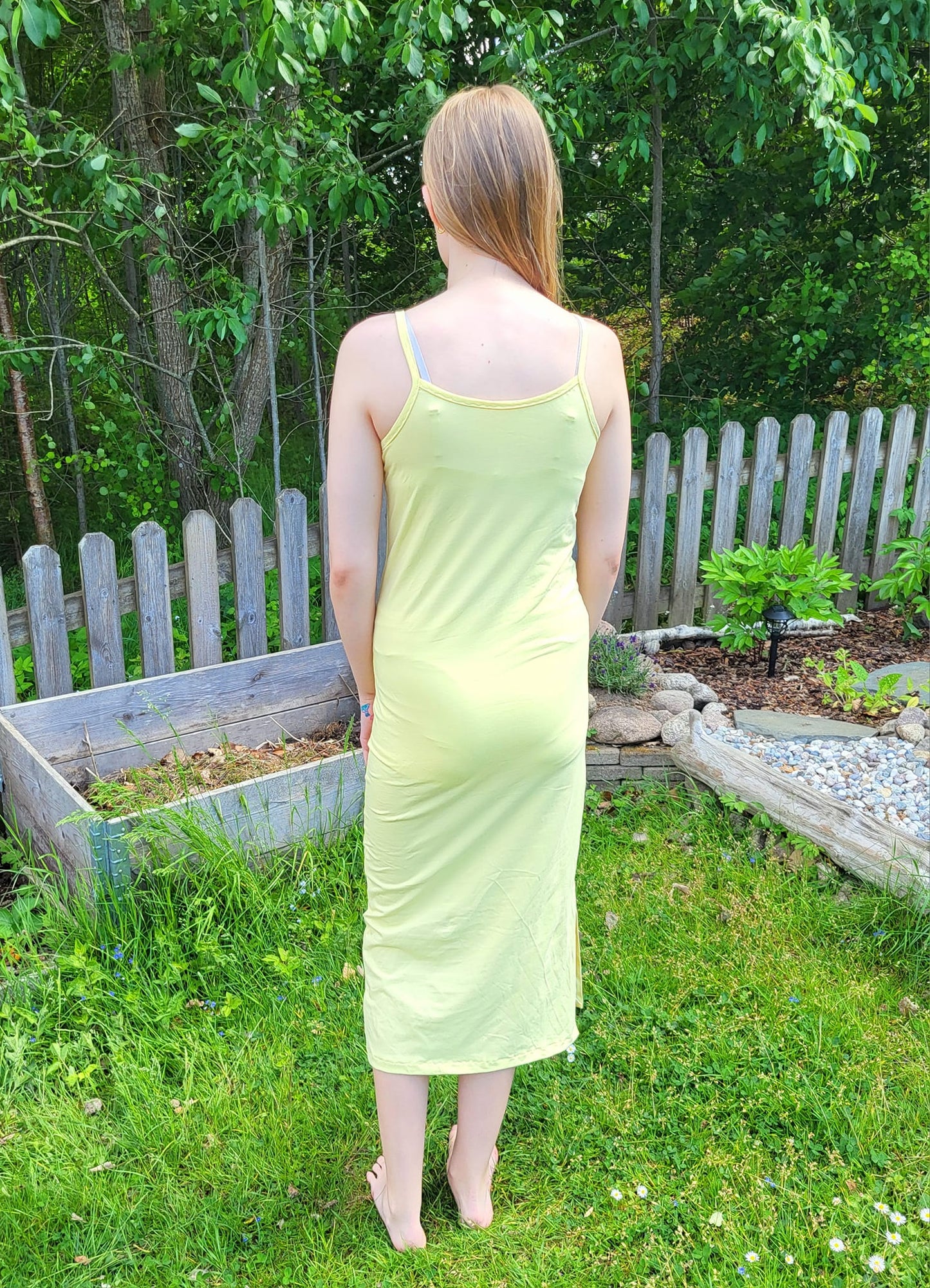 Spaghetti Dress Strl 98-170 PDF-mönster