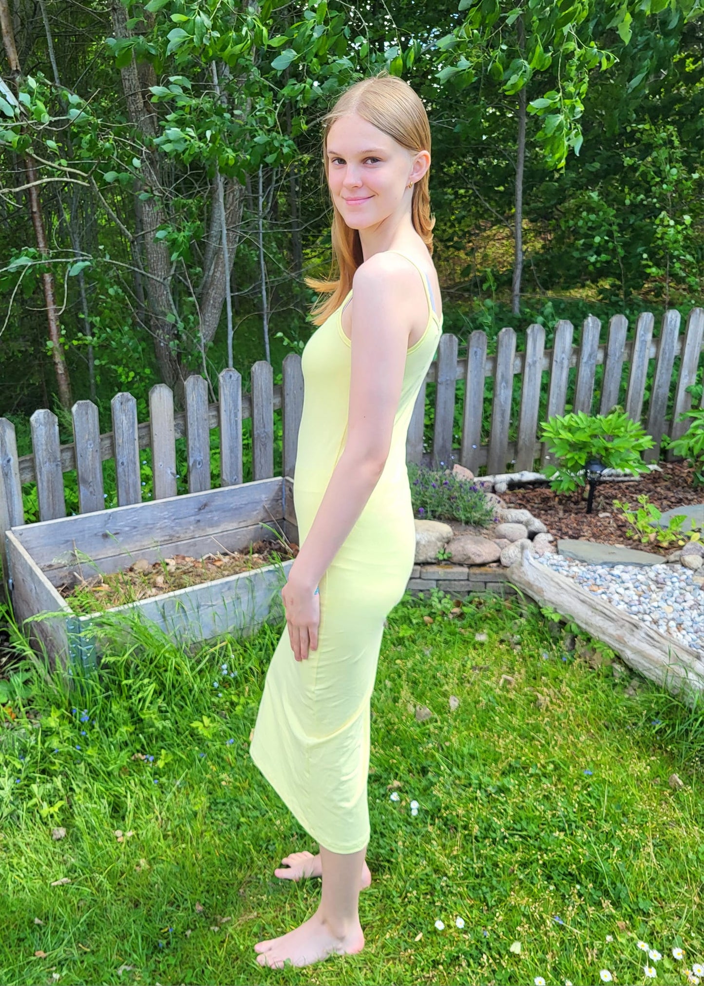 Spaghetti Dress Strl 98-170 PDF-mönster