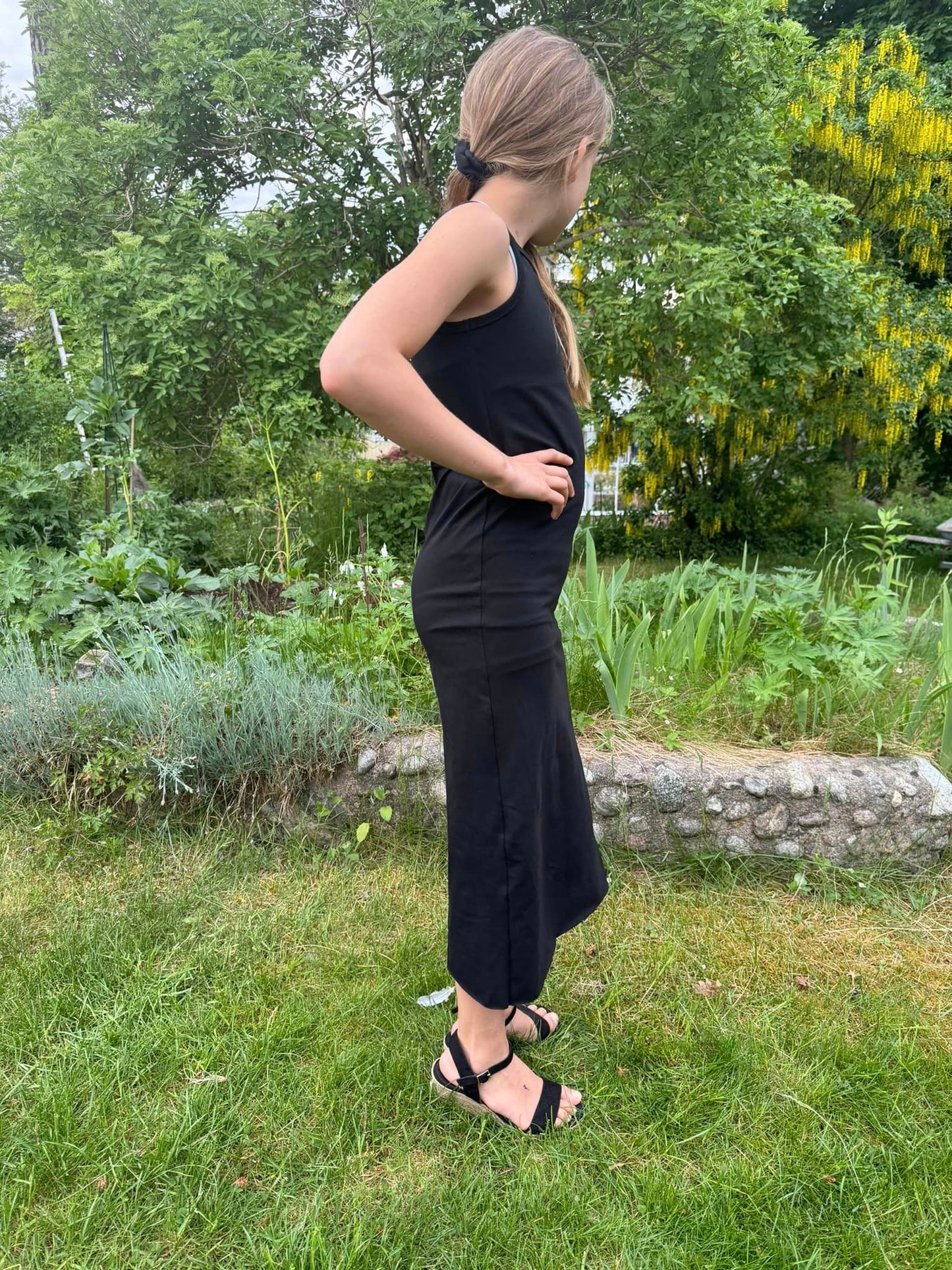 Spaghetti Dress Strl 98-170 PDF-mönster