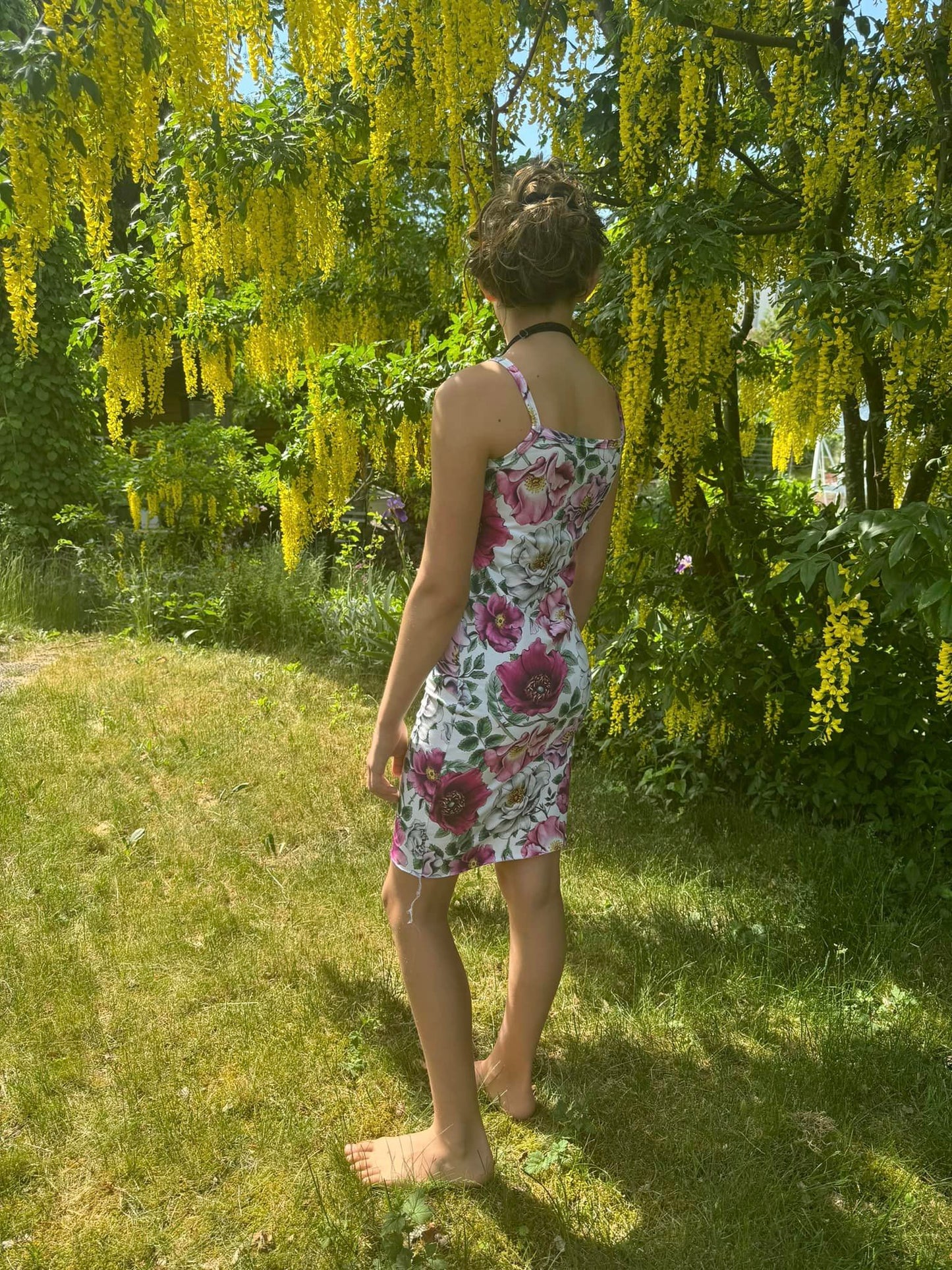 Spaghetti Dress Strl 98-170 PDF-mönster