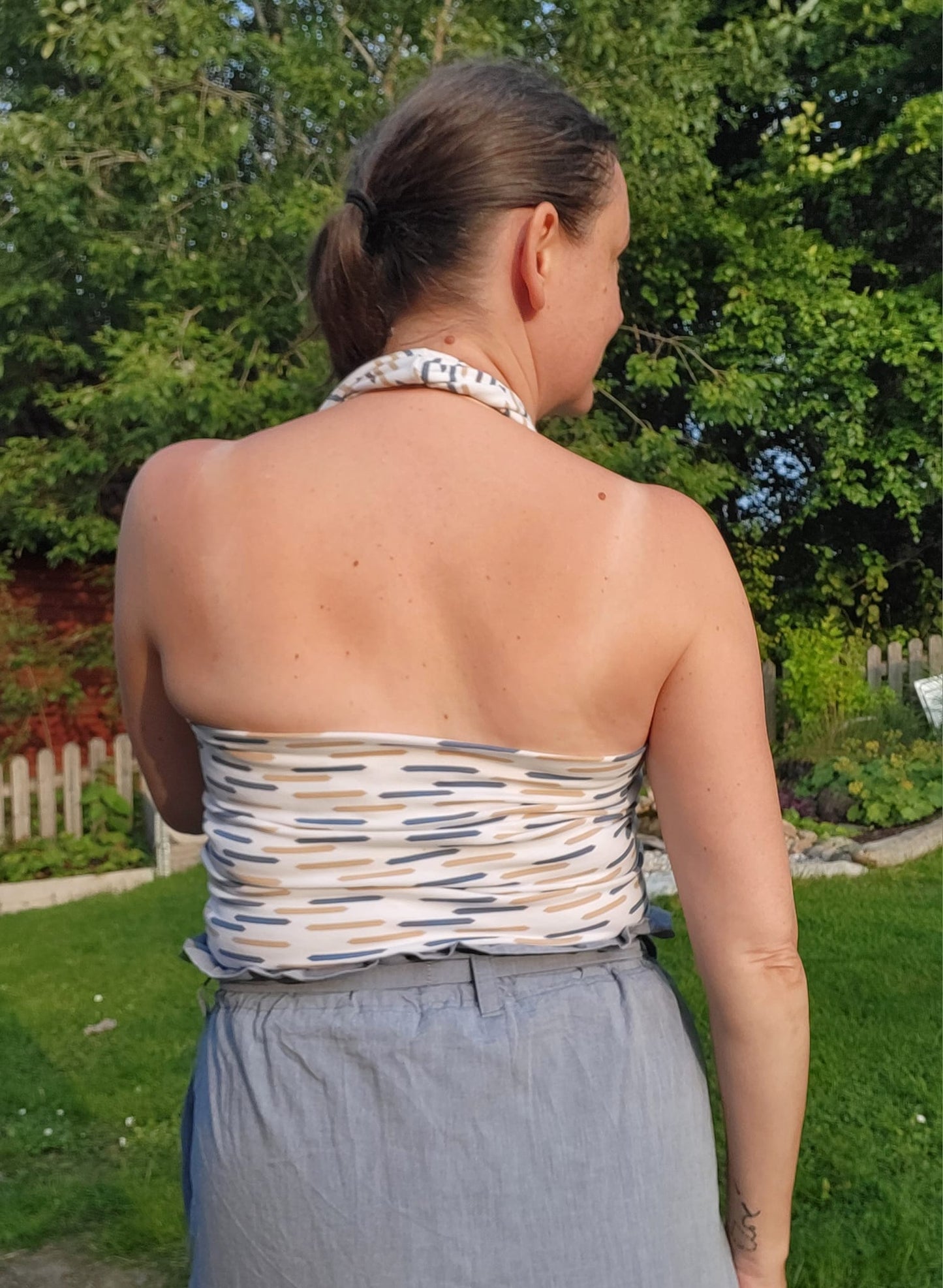 Halternation Top & Dress Strl 34-56 Pappersmönster