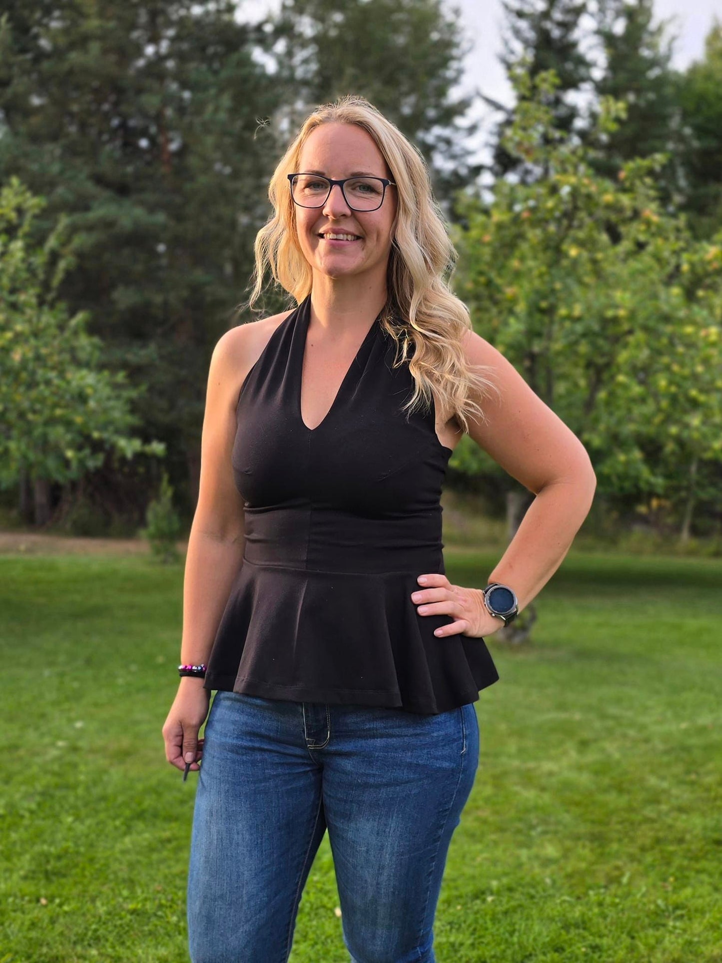 Halternation Top & Dress Strl 34-56 Pappersmönster
