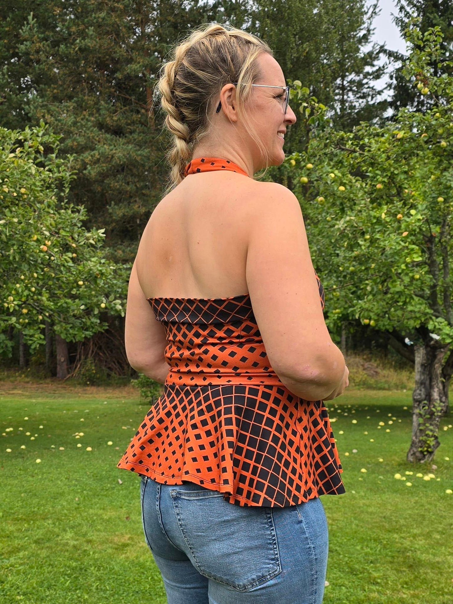 Halternation Top & Dress Strl 34-56 Pappersmönster