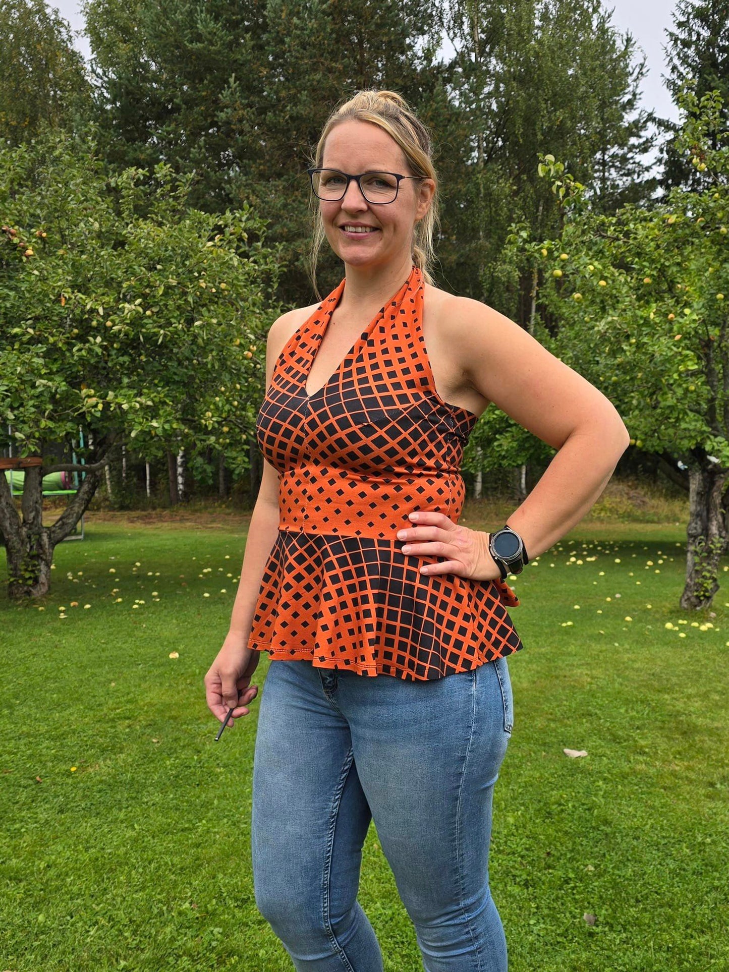 Halternation Top & Dress Strl 34-56 Pappersmönster