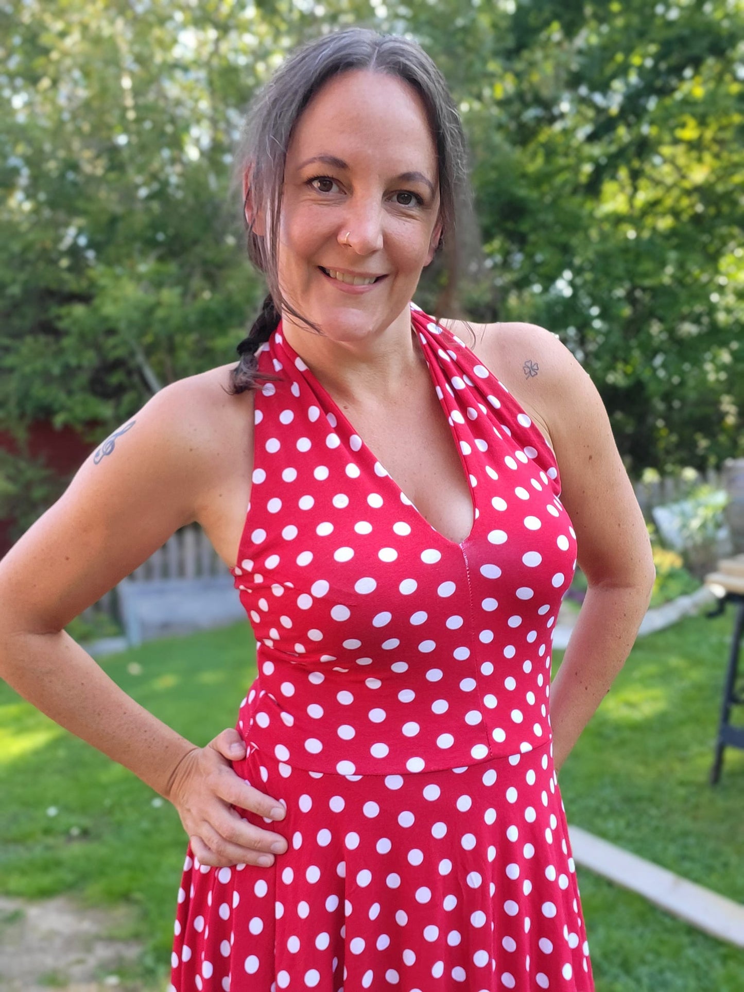 Halternation Top & Dress Strl 34-56 Pappersmönster