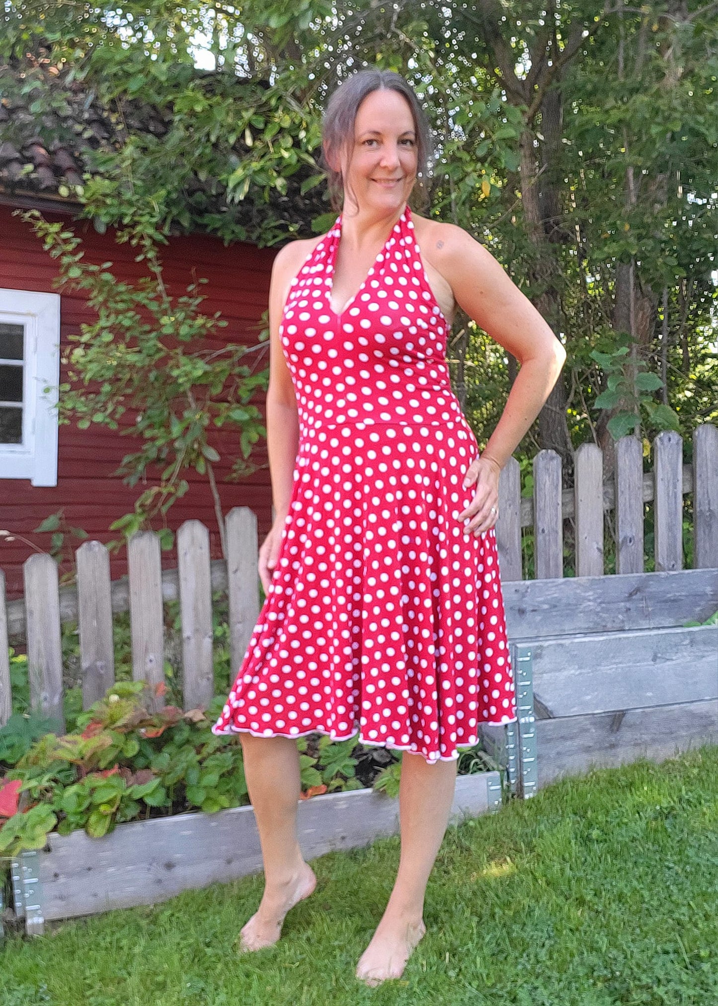 Halternation Top & Dress Strl 34-56 Pappersmönster
