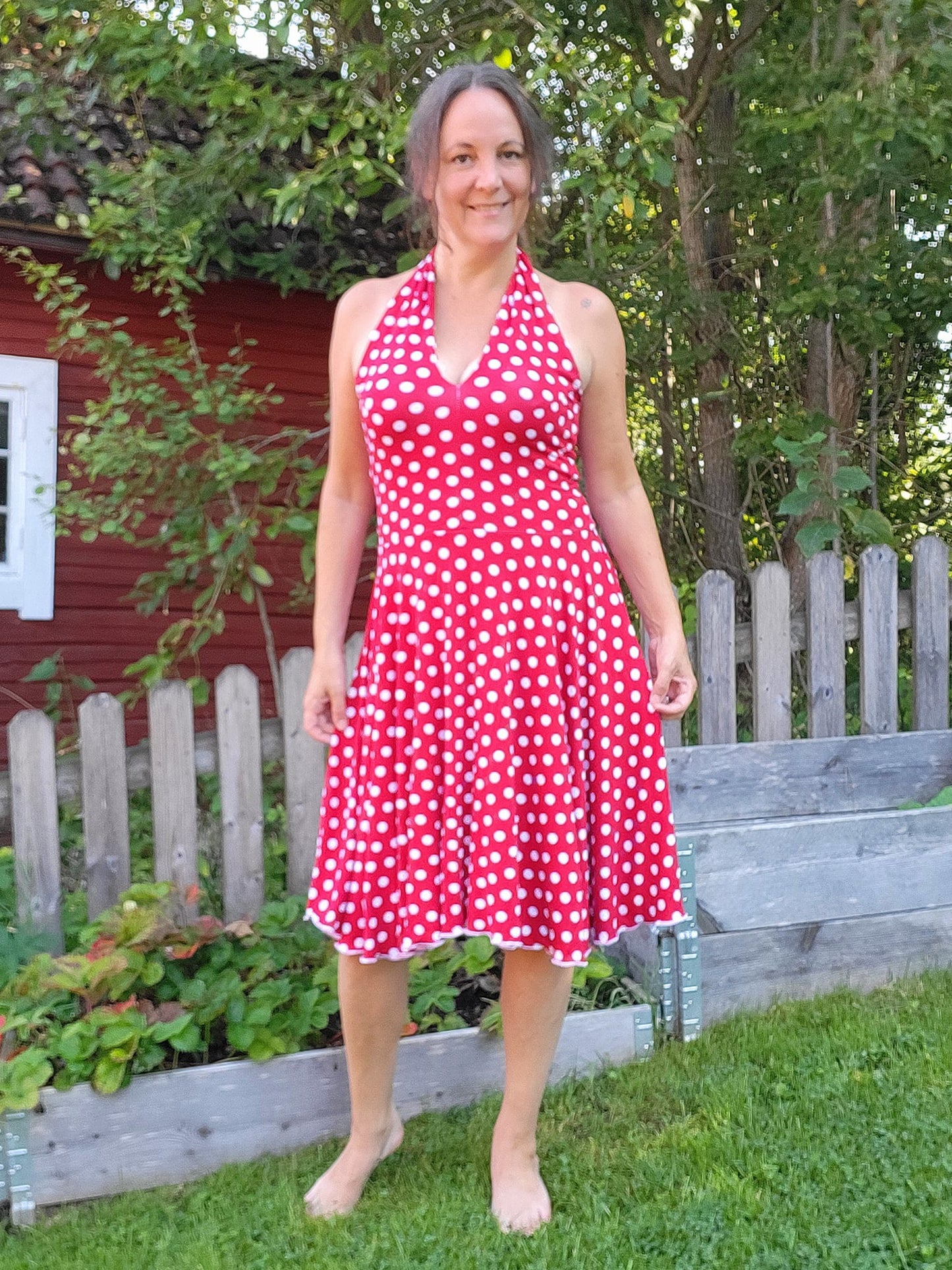 Halternation Top & Dress Strl 34-56 Pappersmönster