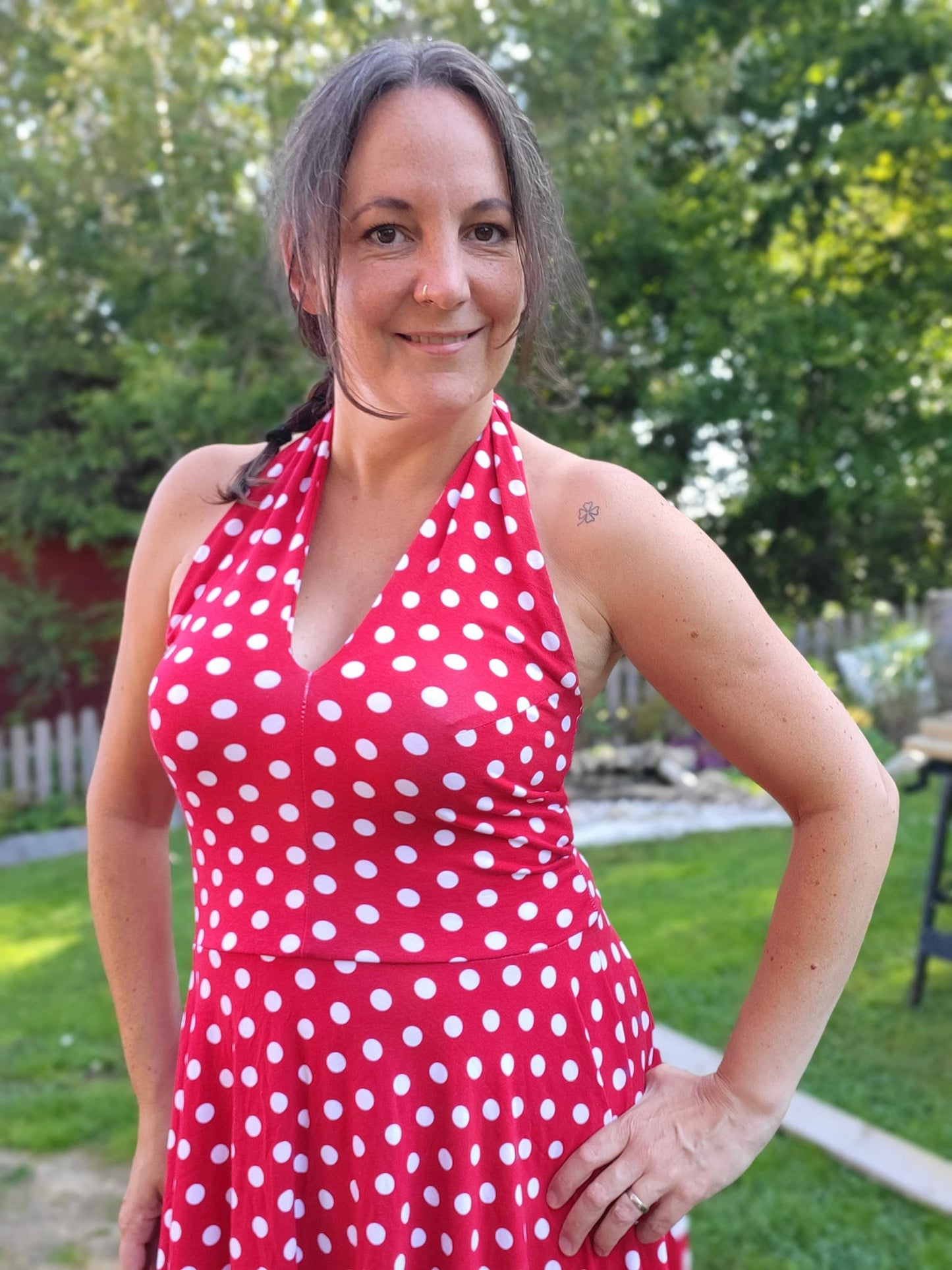 Halternation Top & Dress Strl 34-56 Pappersmönster