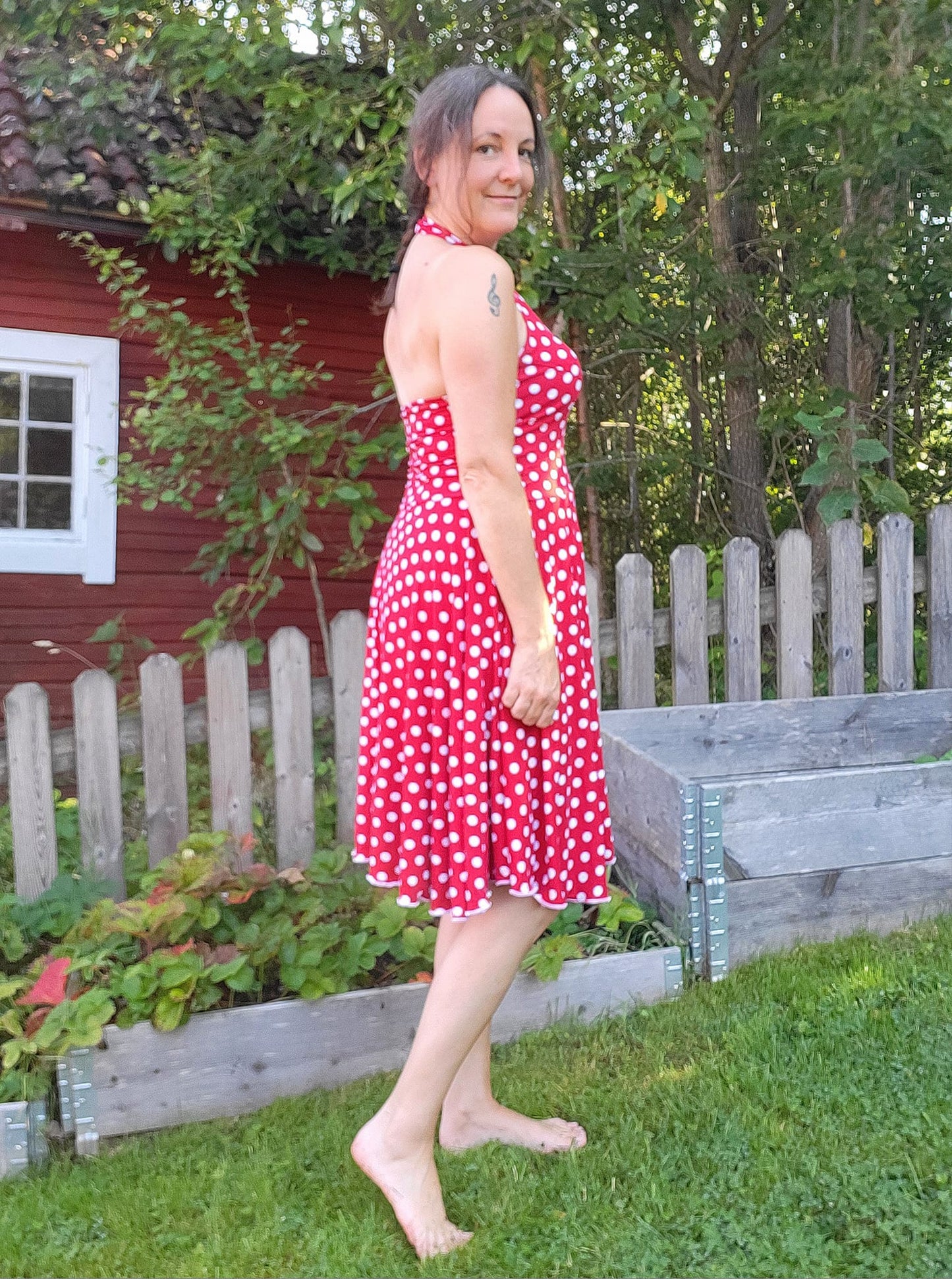 Halternation Top & Dress Strl 34-56 Pappersmönster