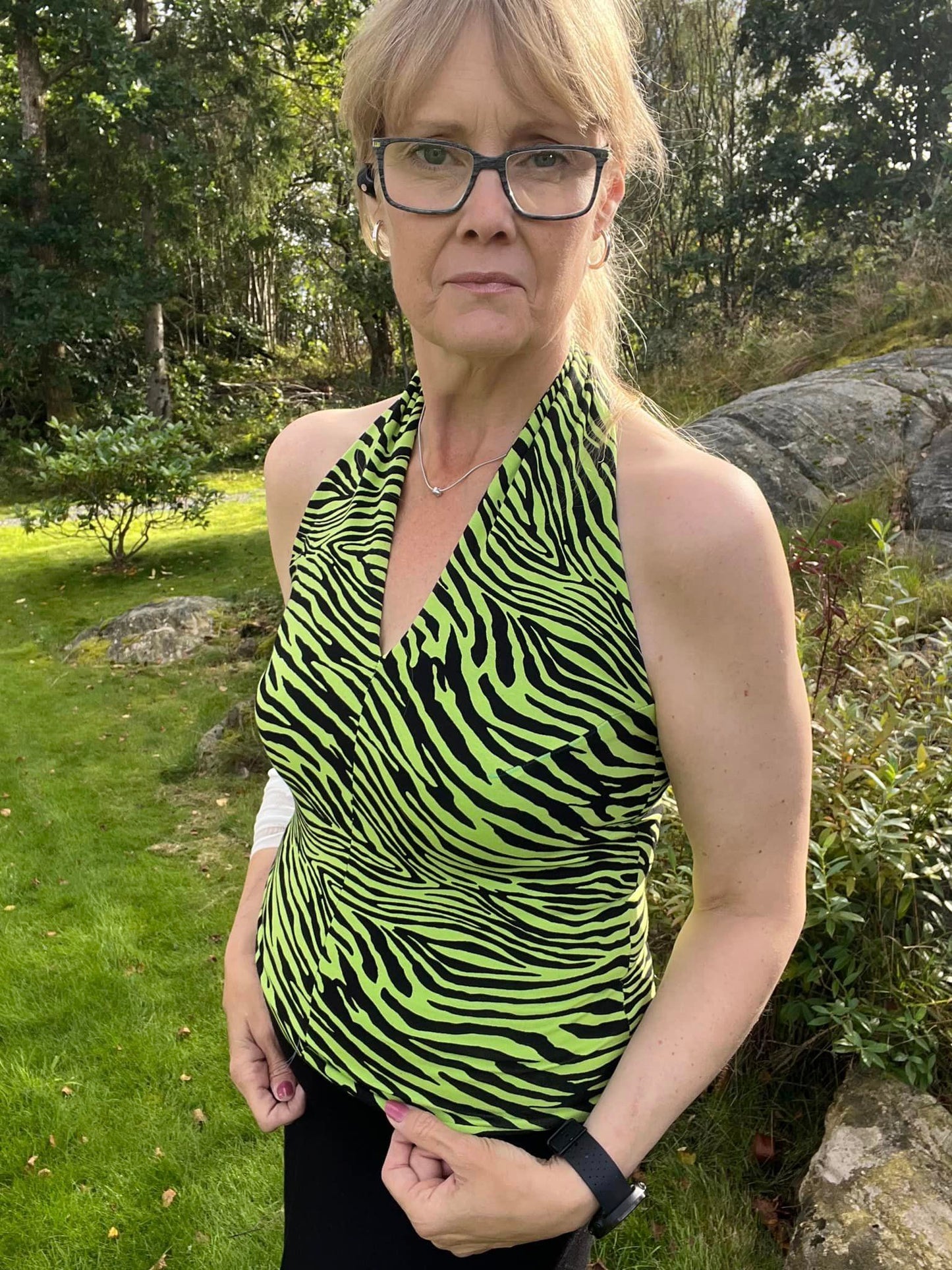 Halternation Top & Dress Strl 34-56 Pappersmönster
