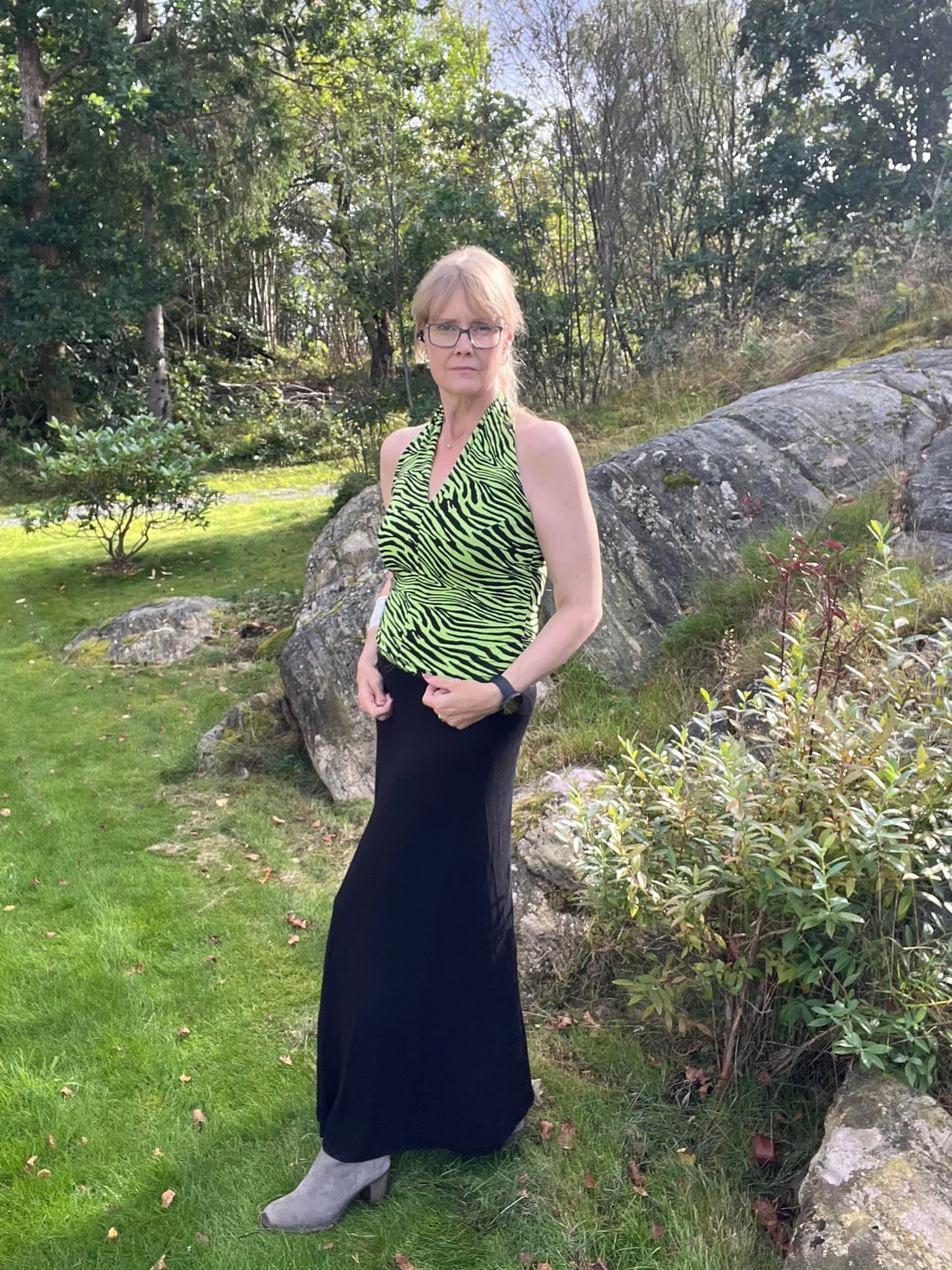 Halternation Top & Dress Strl 34-56 Pappersmönster