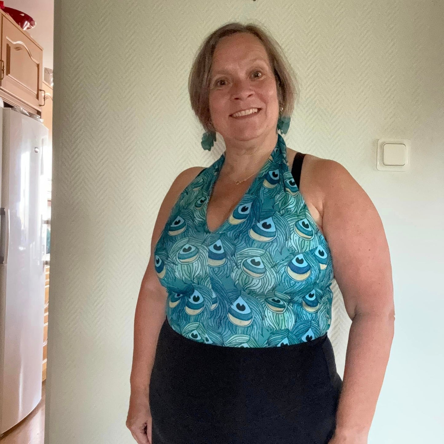 Halternation Top & Dress Strl 34-56 Pappersmönster