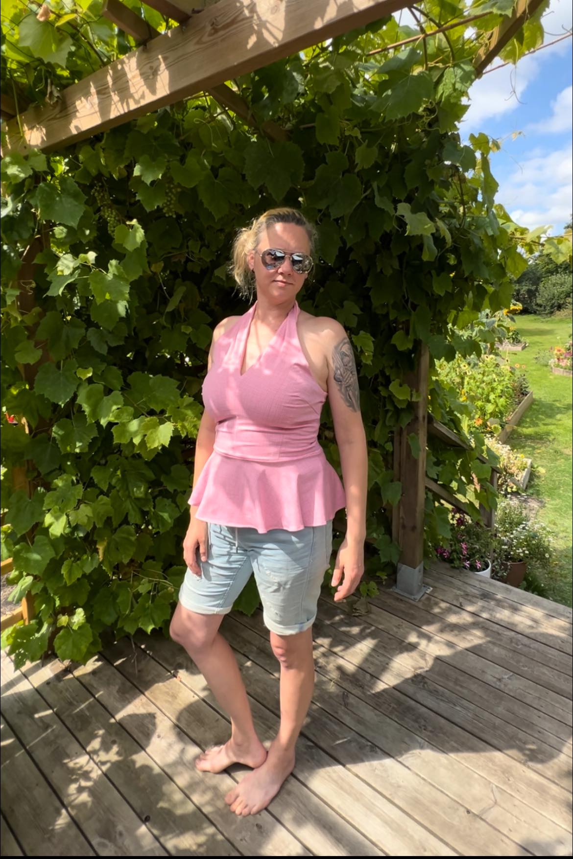 Halternation Top & Dress Strl 34-56 Pappersmönster