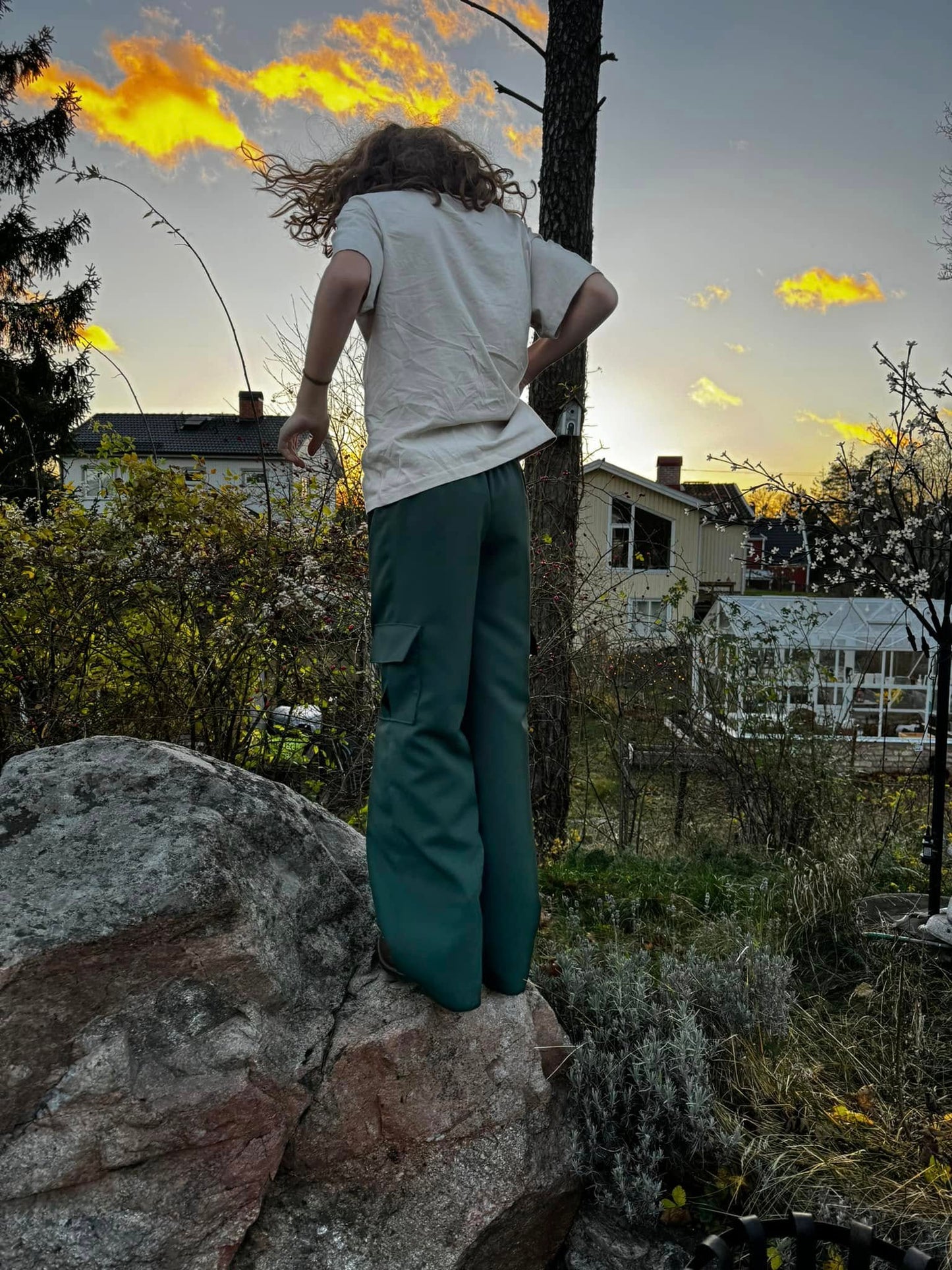 Shuffle Trousers Strl 92-170 Pappersmönster