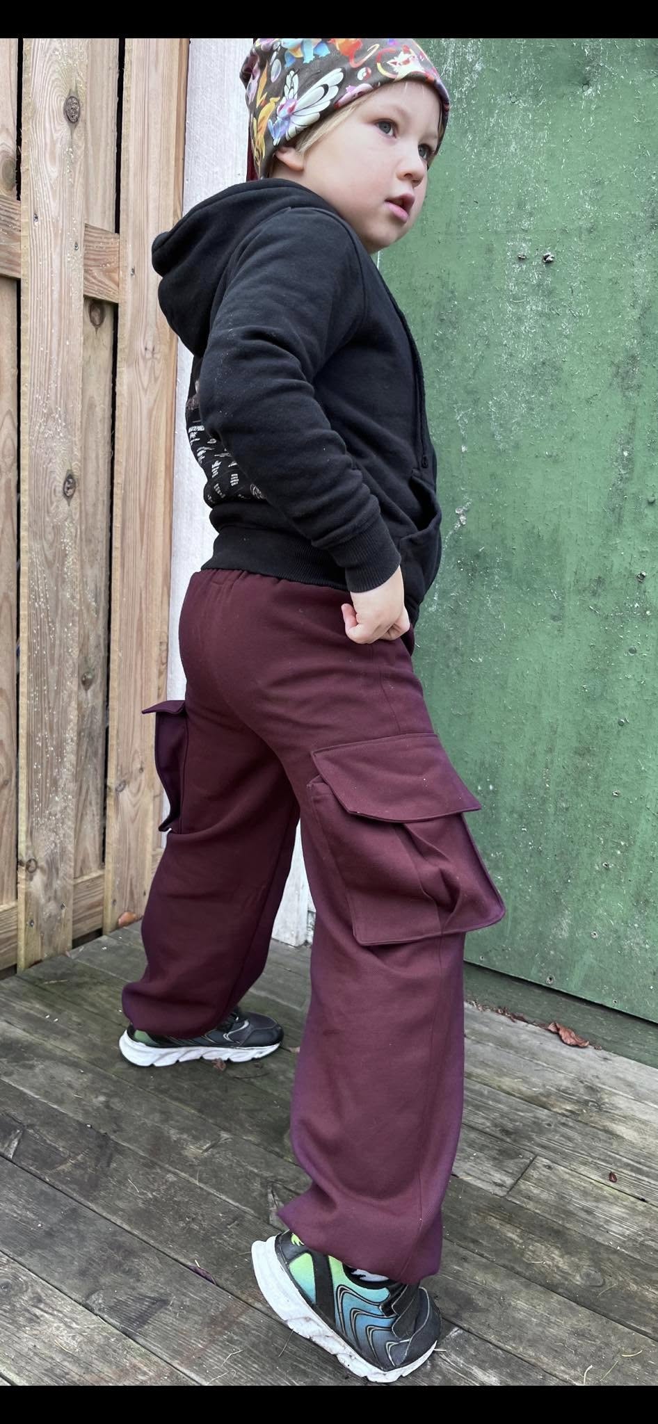 Shuffle Trousers Strl 92-170 Pappersmönster