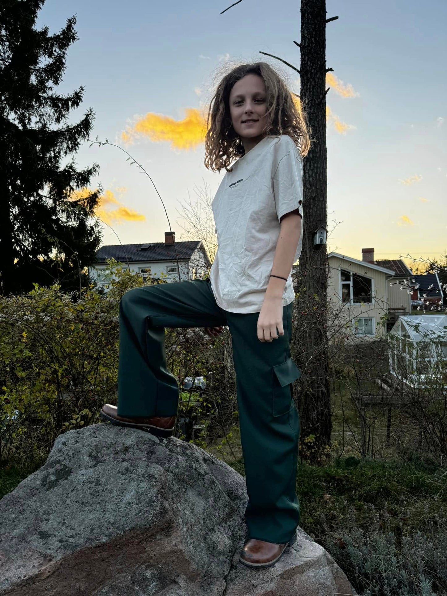 Shuffle Trousers Strl 92-170 Pappersmönster