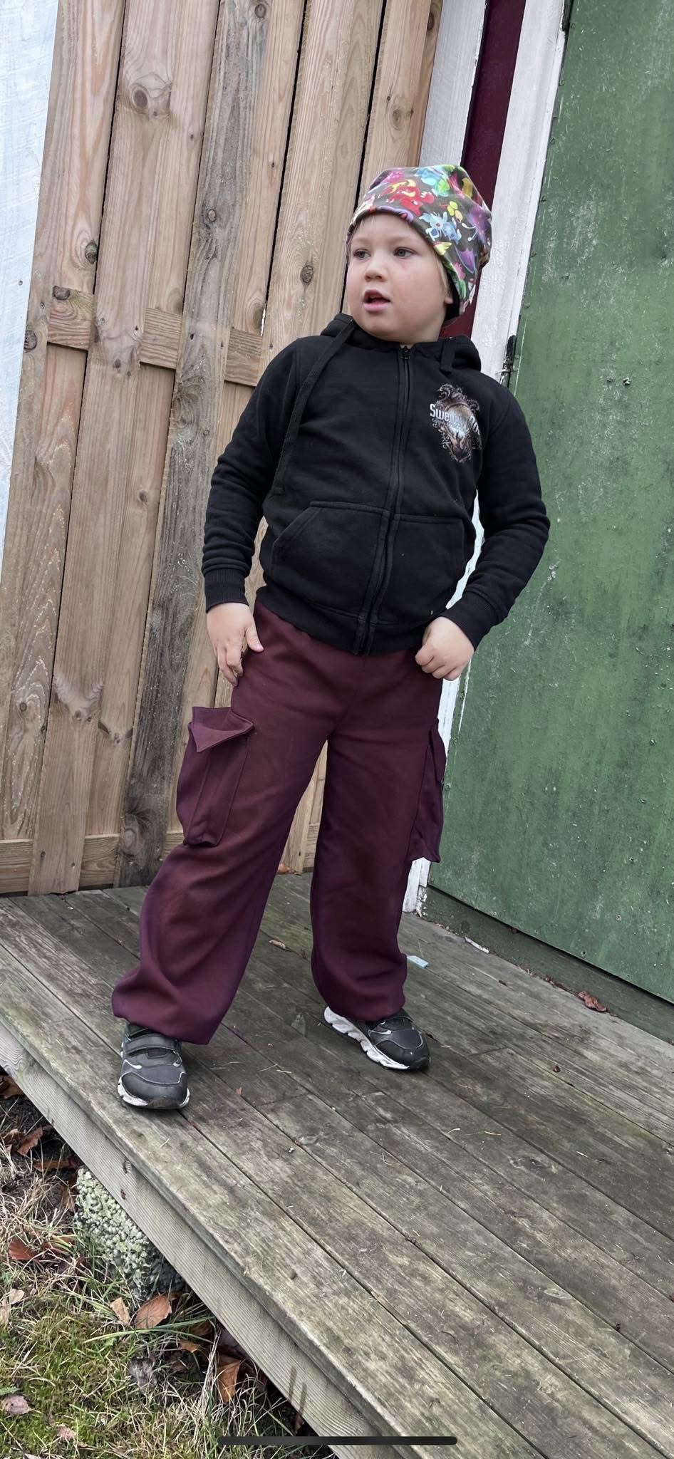 Shuffle Trousers Strl 92-170 Pappersmönster