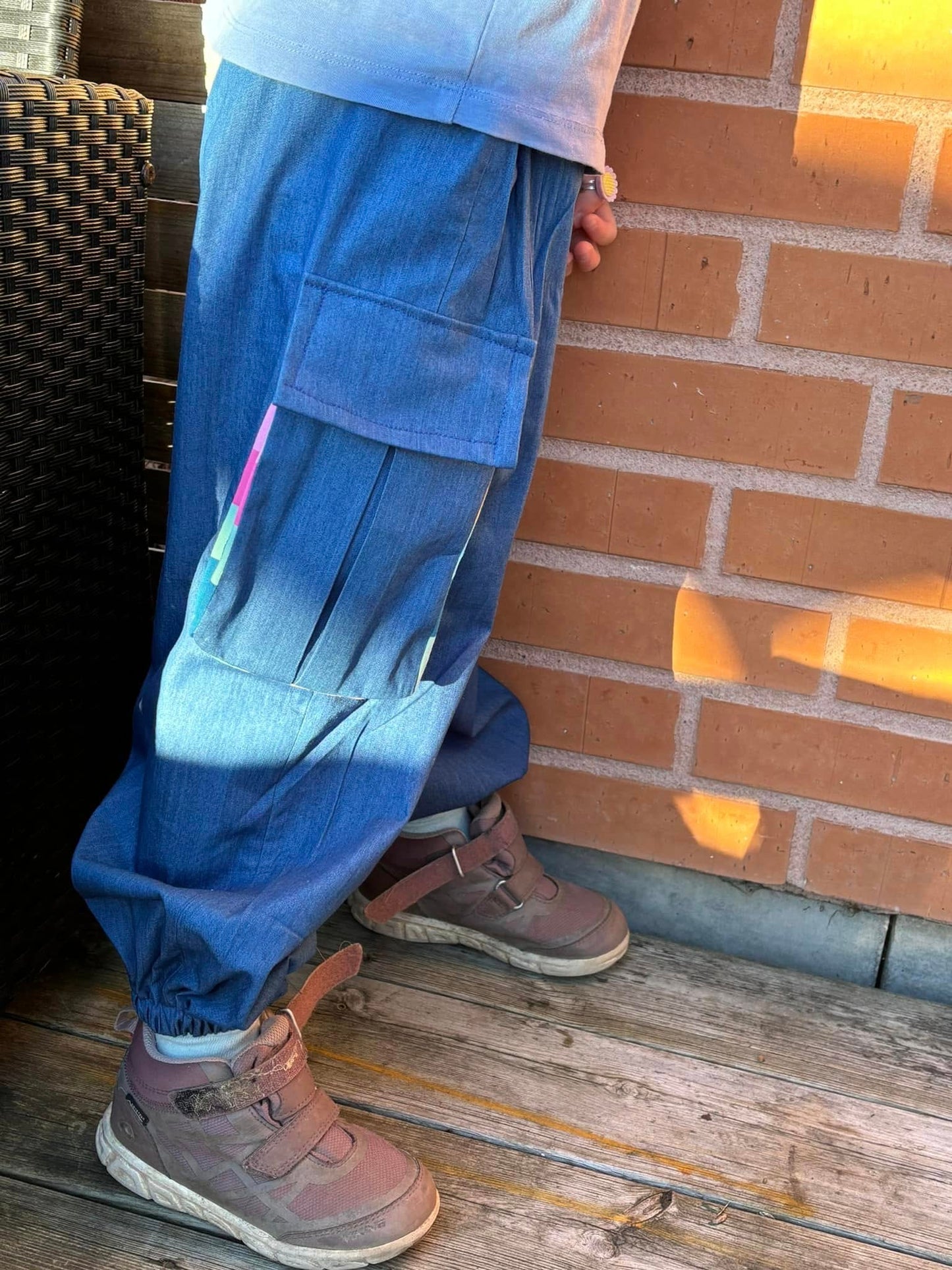 Shuffle Trousers Strl 92-170 Pappersmönster