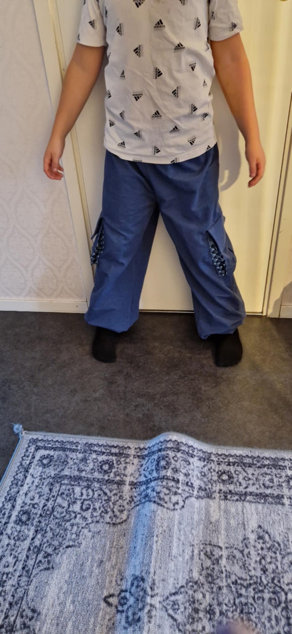 Shuffle Trousers Strl 92-170 Pappersmönster