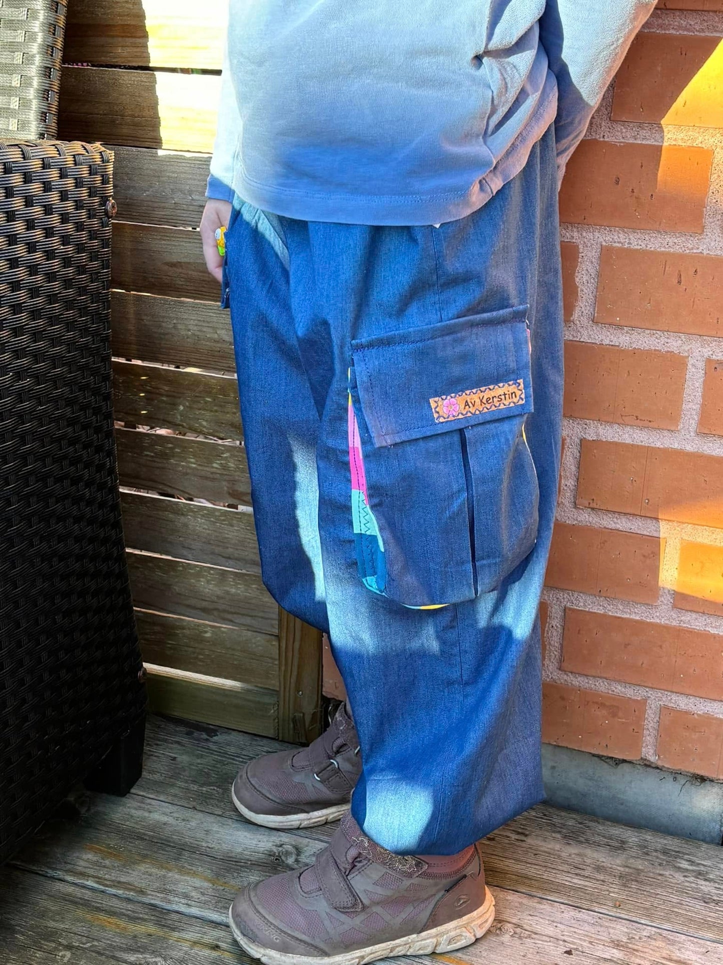Shuffle Trousers Strl 92-170 Pappersmönster