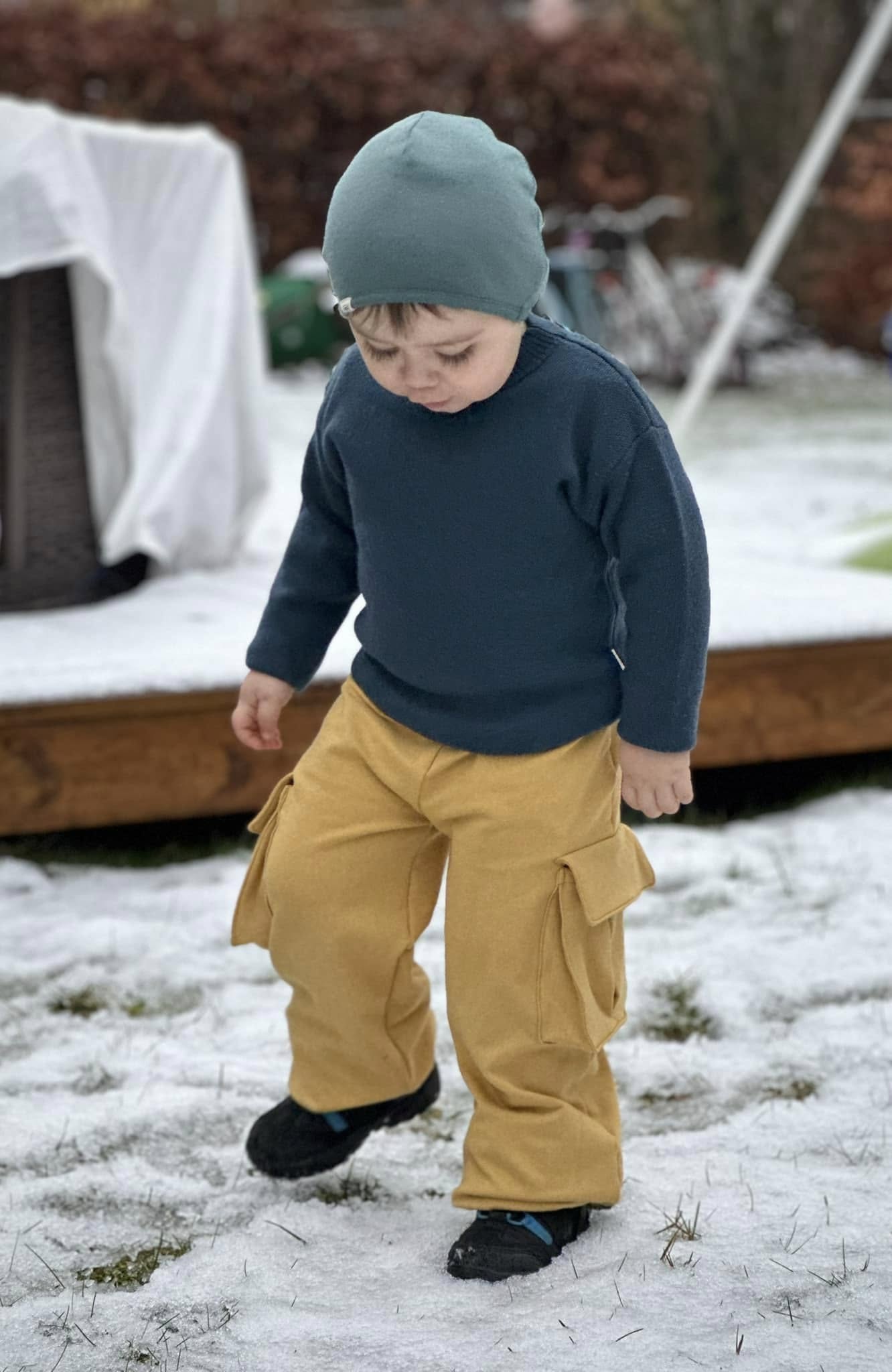 Shuffle Trousers Strl 92-170 Pappersmönster