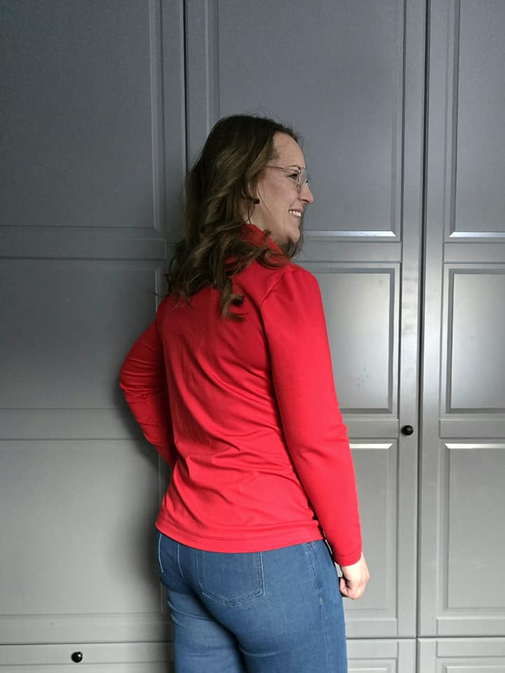 Wrinkle Top Strl 34-56 Pappersmönster
