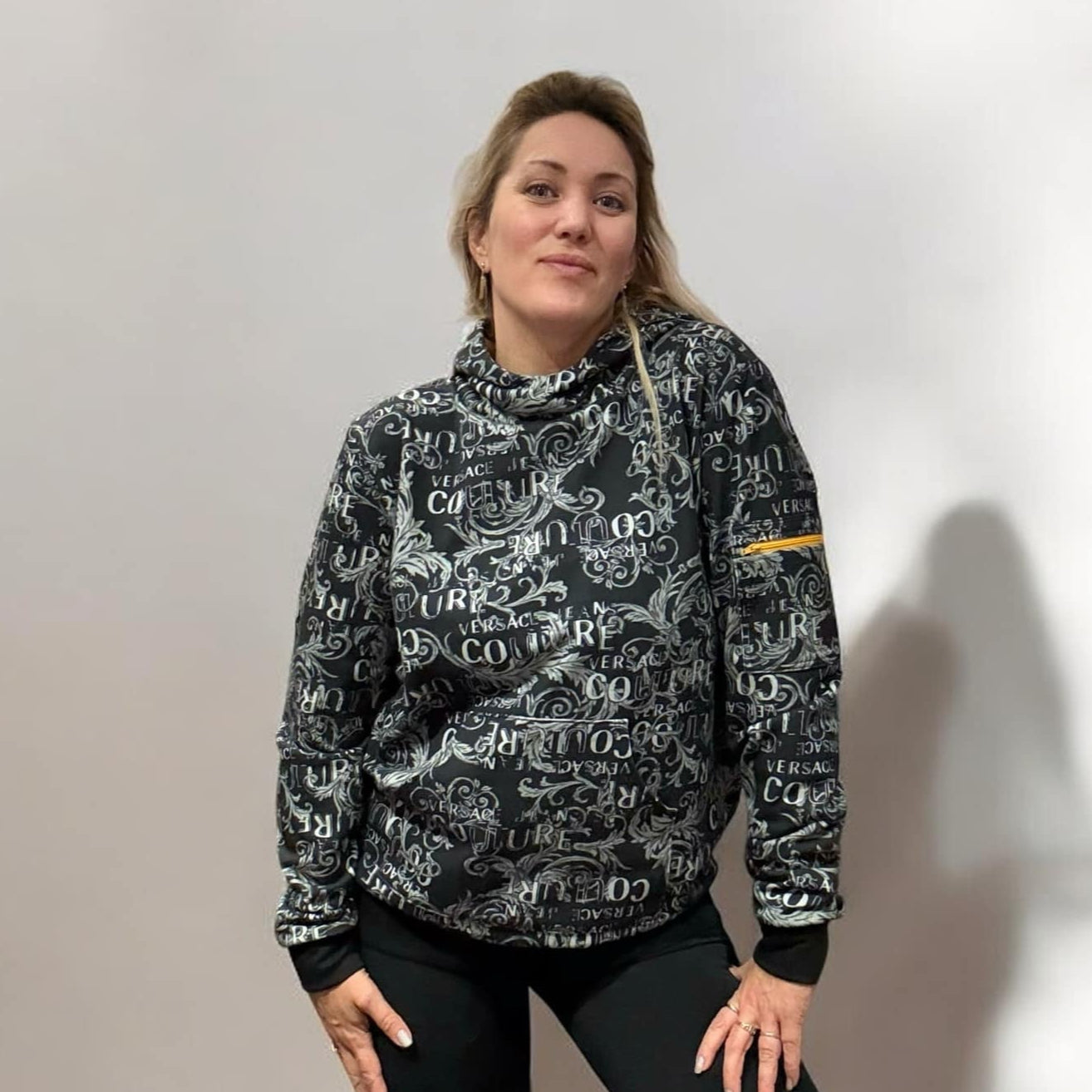 Everyday Unisex Hoodie Strl 2XS-4XL Pappersmönster
