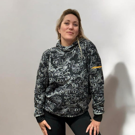 Everyday Unisex Hoodie Strl 2XS-4XL PDF-mönster