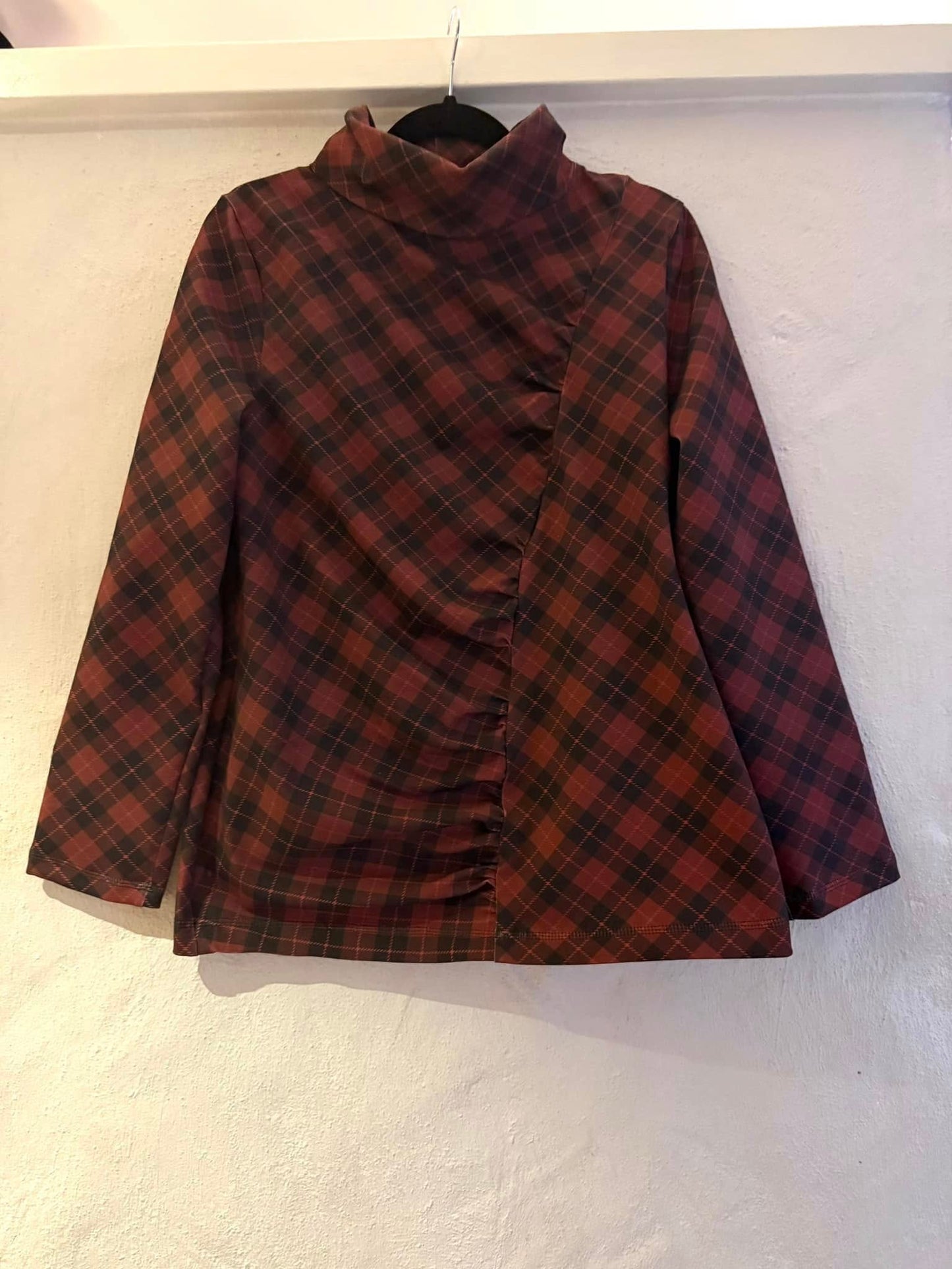 Wrinkle Top Strl 34-56 Pappersmönster