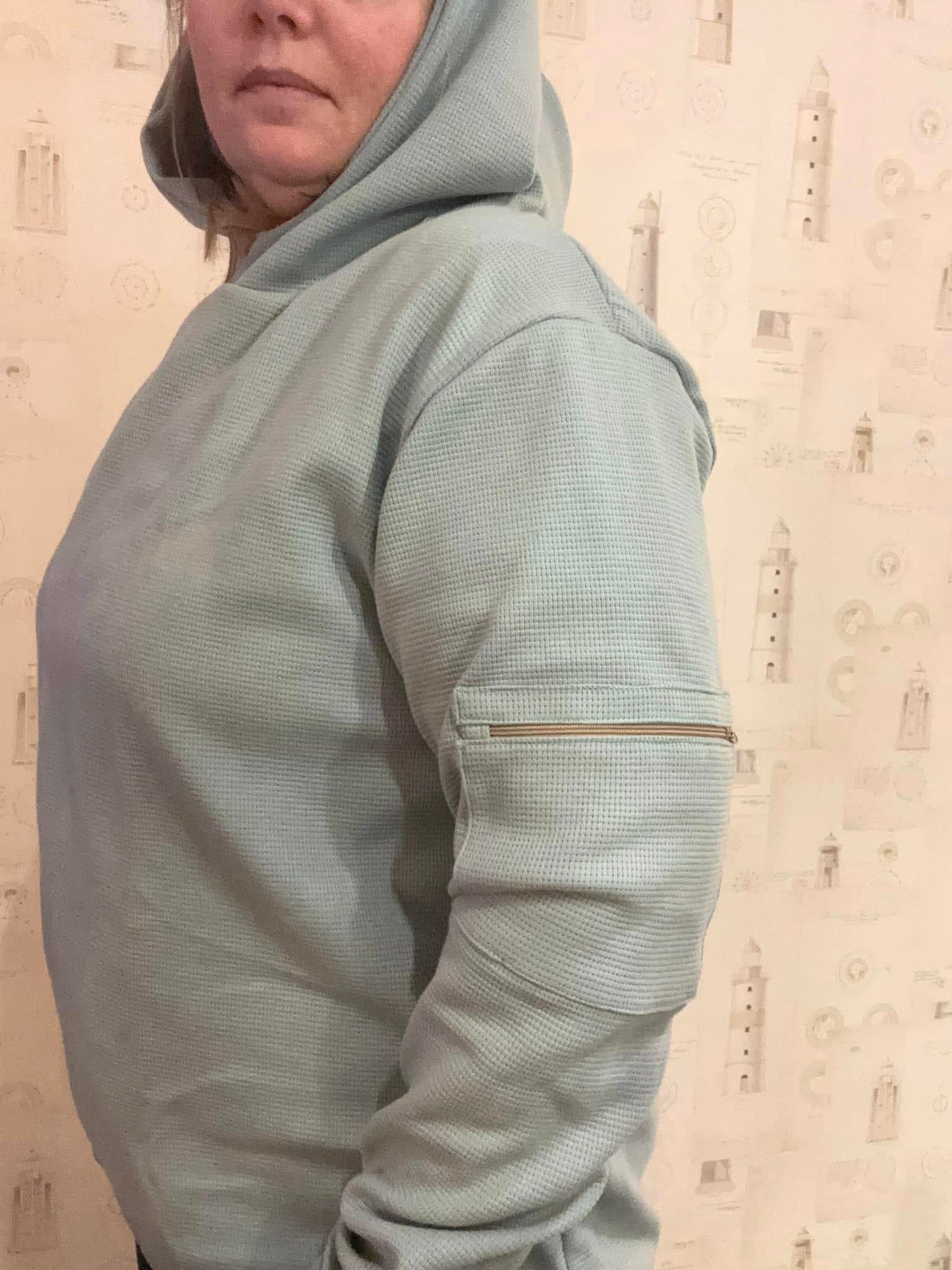 Everyday Unisex Hoodie Strl 2XS-4XL Pappersmönster