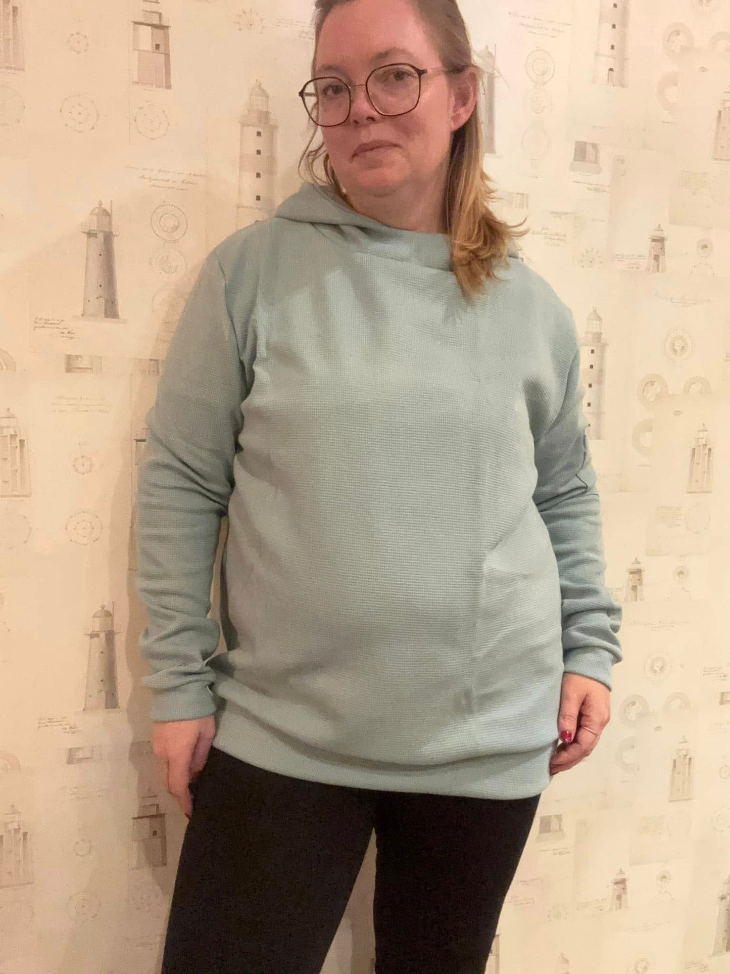 Everyday Unisex Hoodie Strl 2XS-4XL Pappersmönster