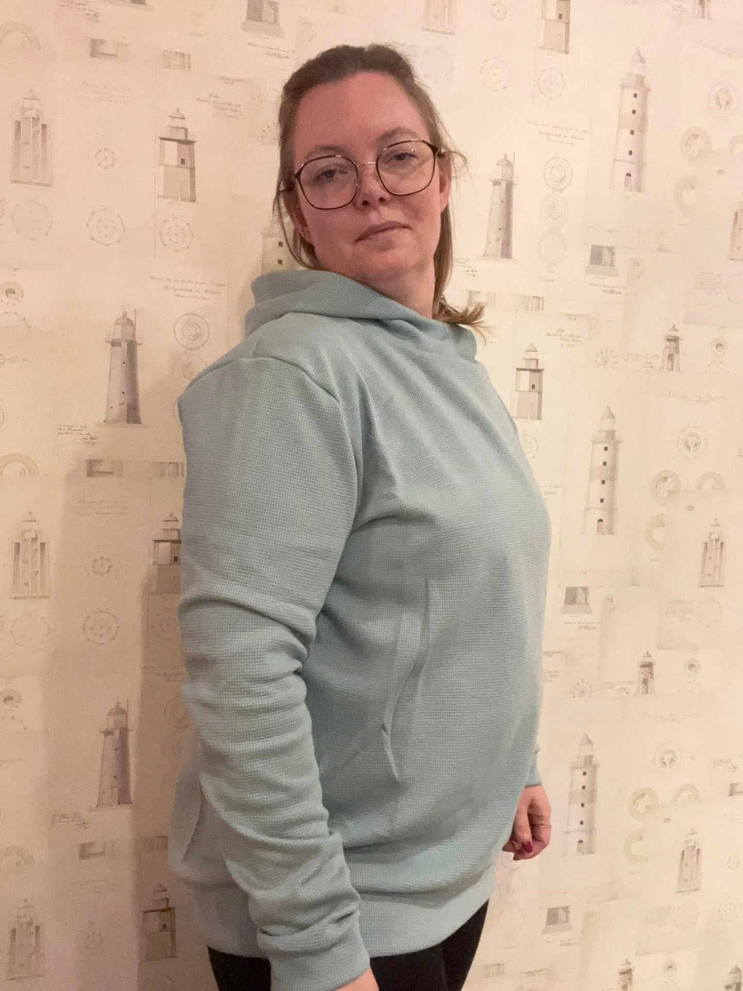 Everyday Unisex Hoodie Strl 2XS-4XL Pappersmönster