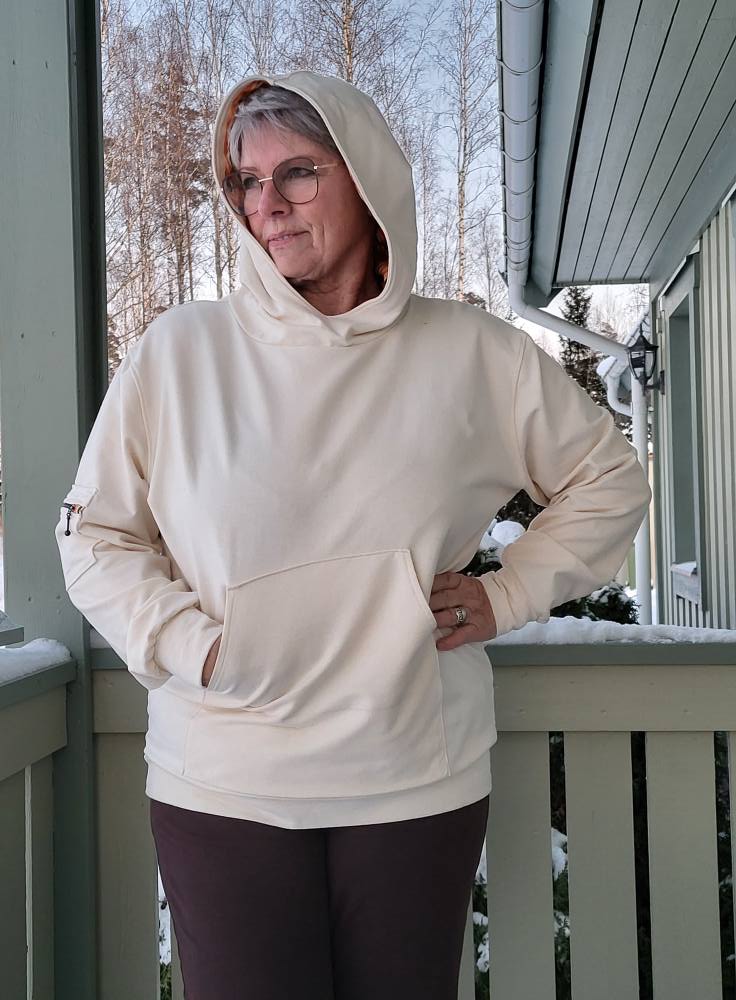 Everyday Unisex Hoodie Strl 2XS-4XL Pappersmönster