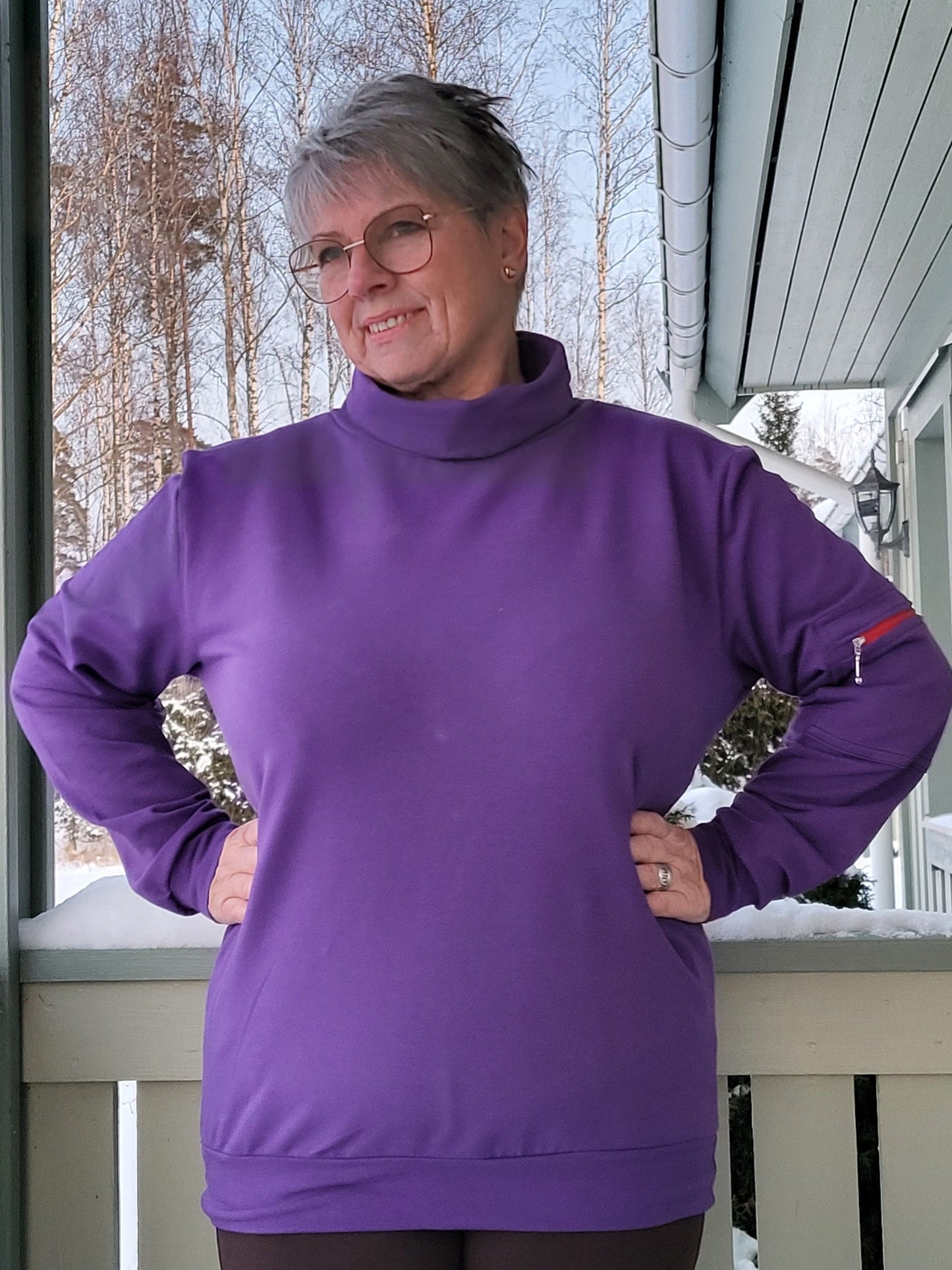 Everyday Unisex Hoodie Strl 2XS-4XL Pappersmönster