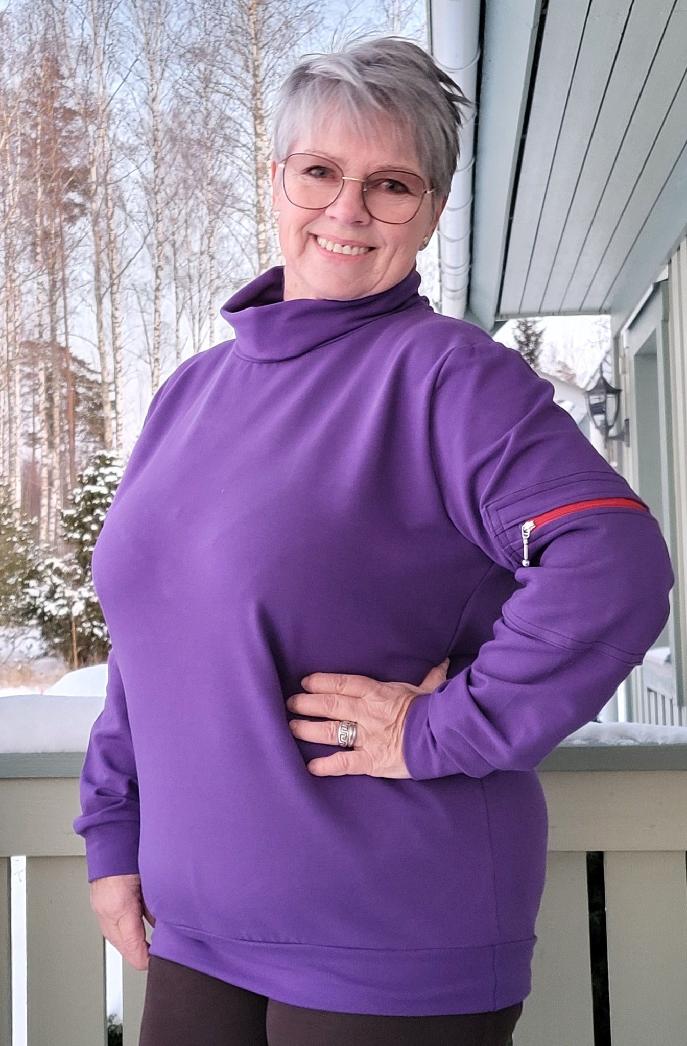 Everyday Unisex Hoodie Strl 2XS-4XL Pappersmönster