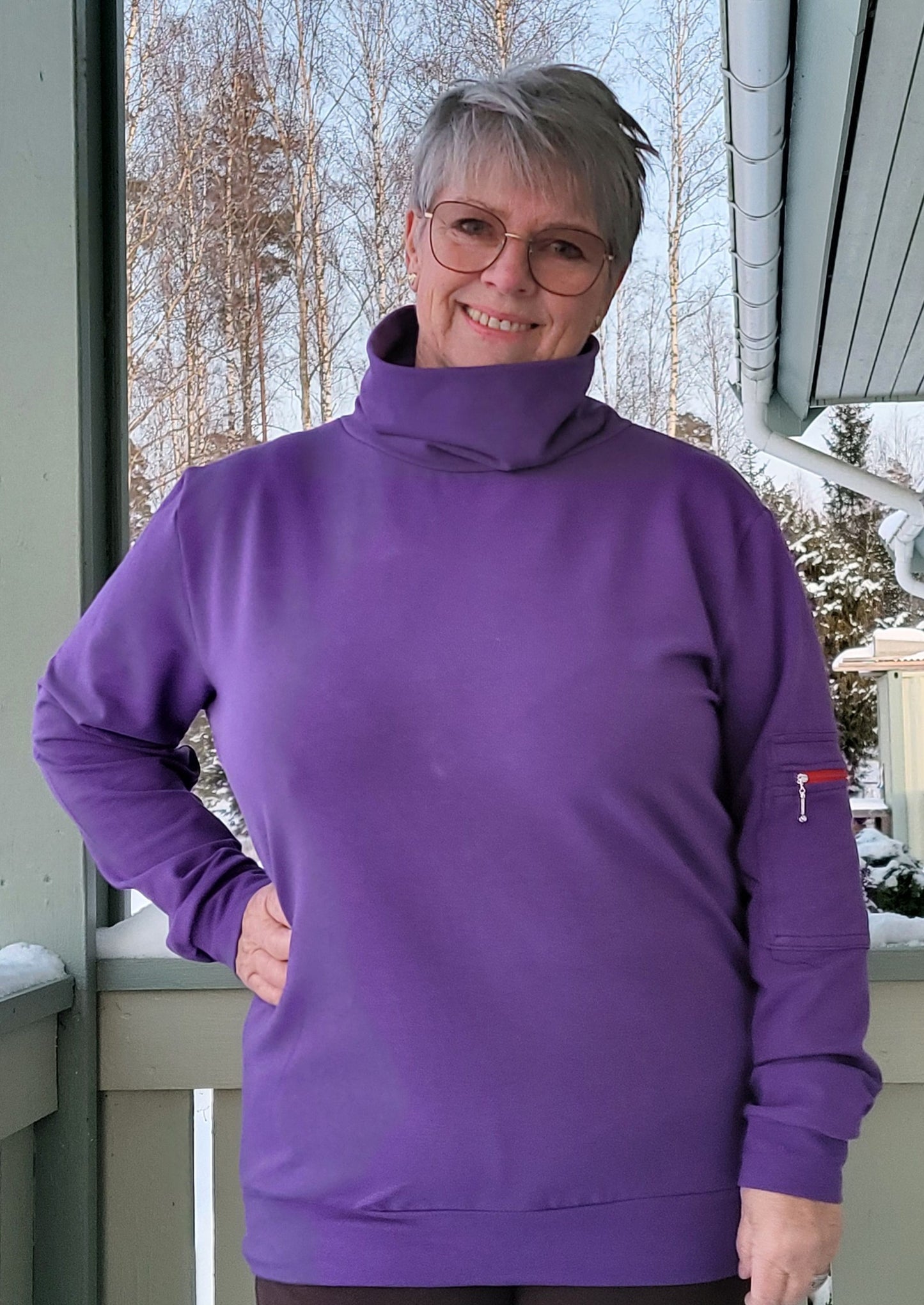 Everyday Unisex Hoodie Strl 2XS-4XL Pappersmönster