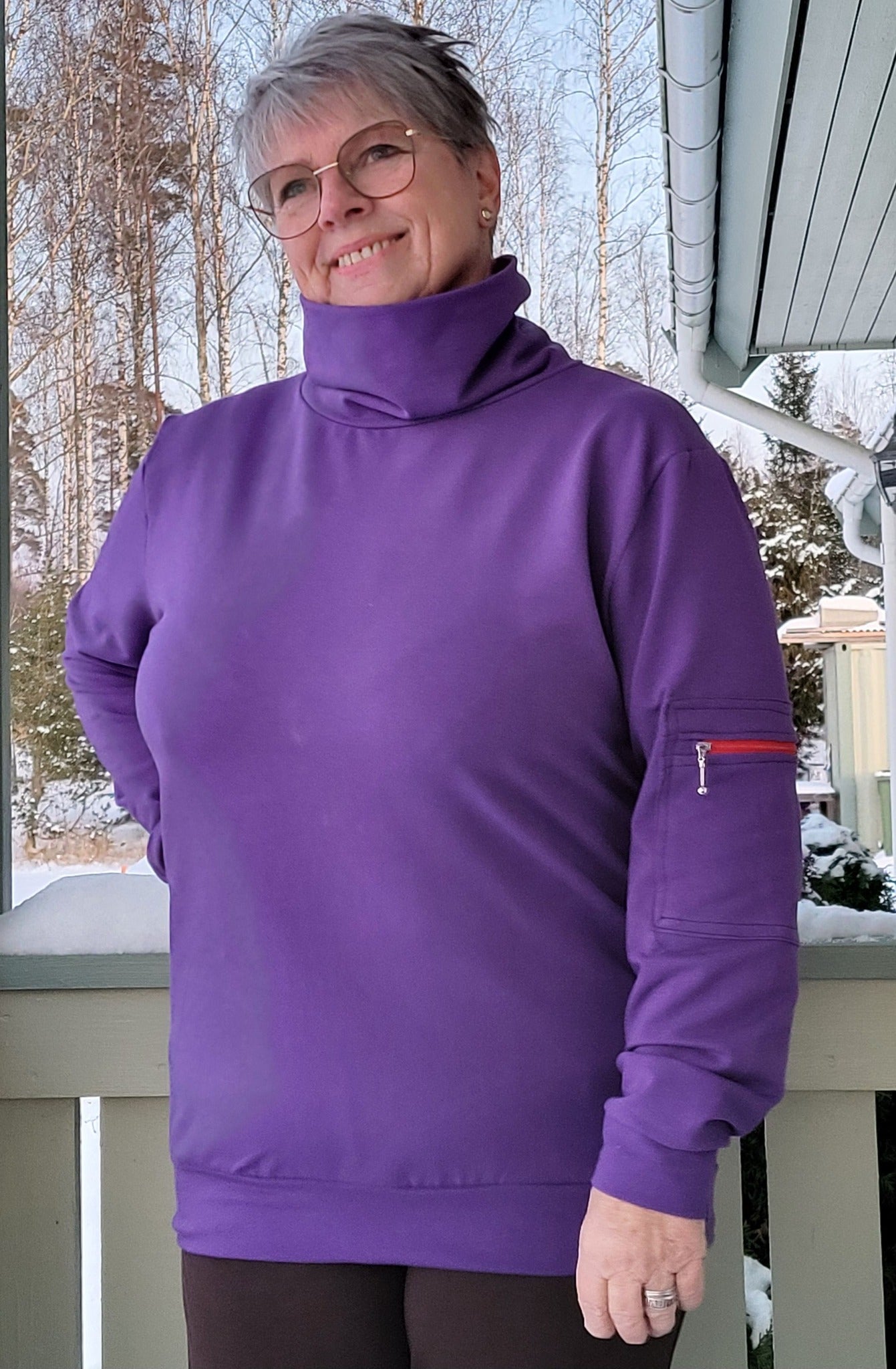 Everyday Unisex Hoodie Strl 2XS-4XL Pappersmönster