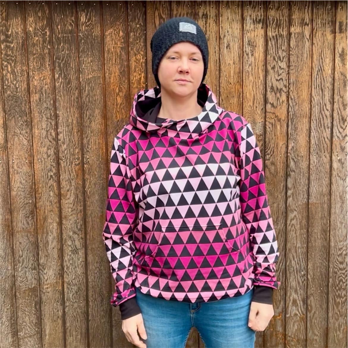 Everyday Unisex Hoodie Strl 2XS-4XL Pappersmönster