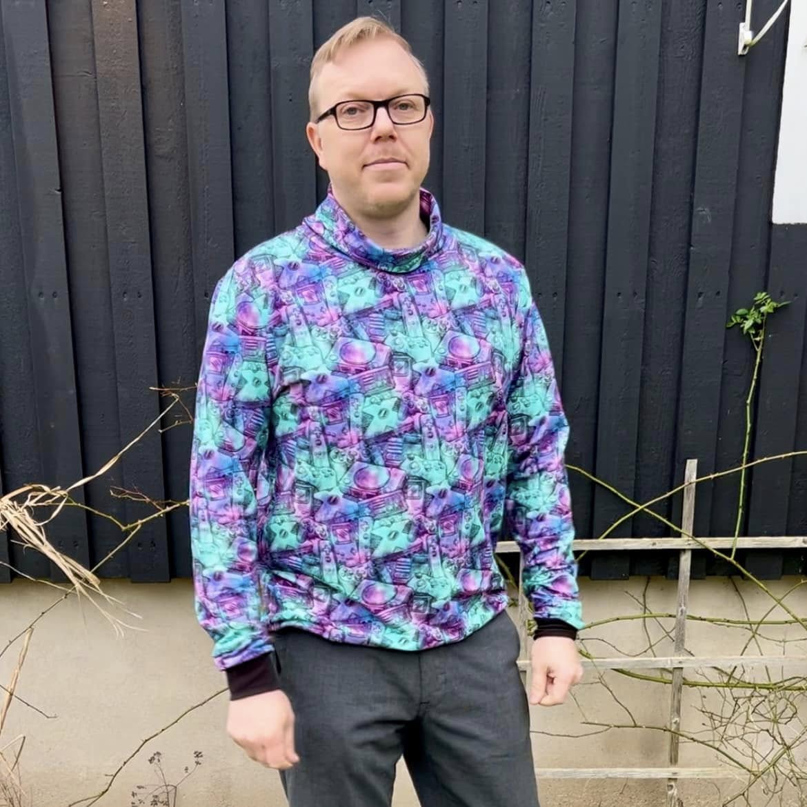 Everyday Unisex Hoodie Strl 2XS-4XL Pappersmönster