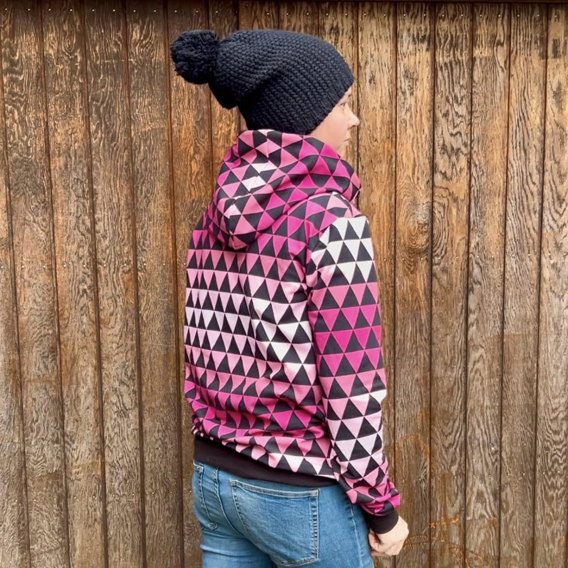 Everyday Unisex Hoodie Strl 2XS-4XL Pappersmönster