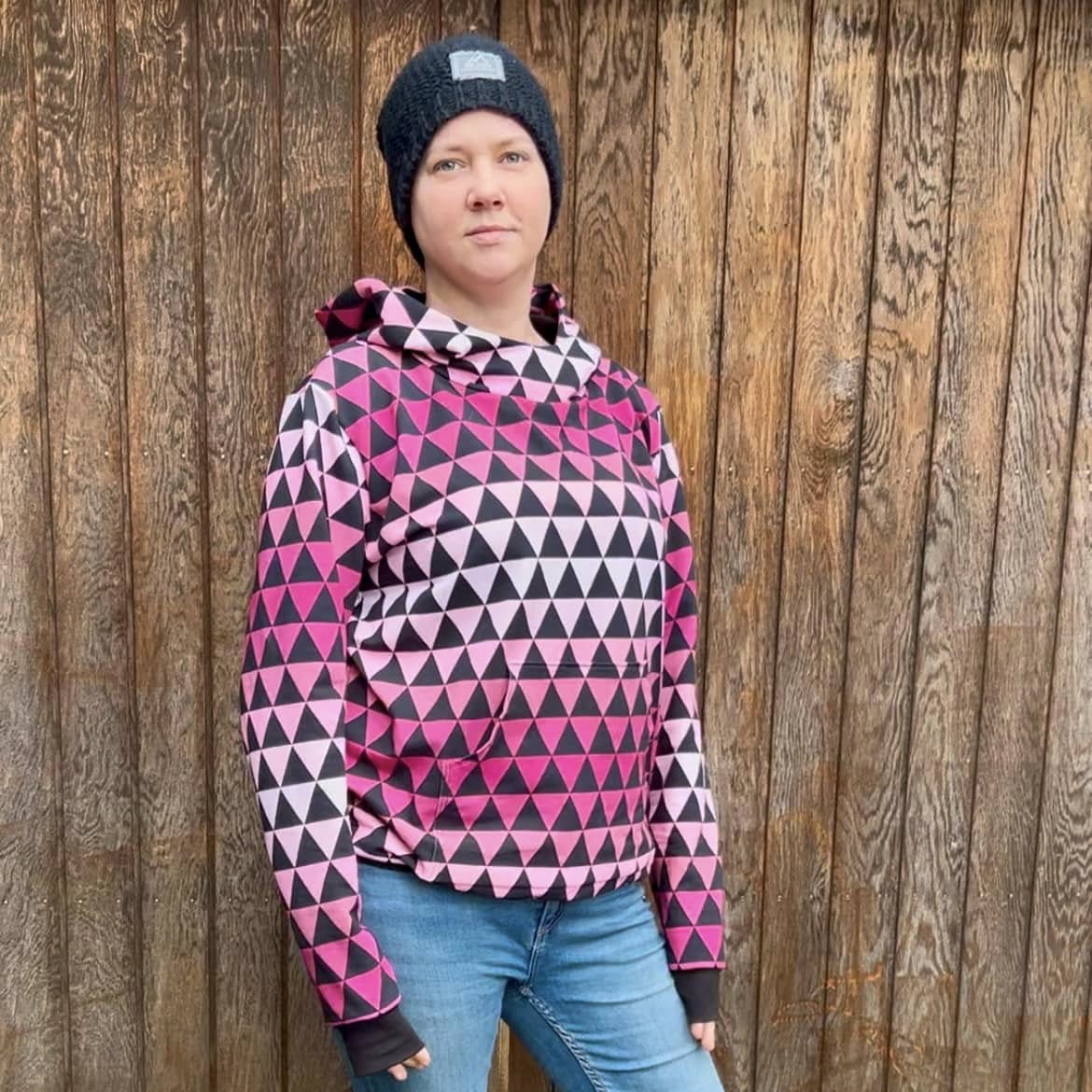 Everyday Unisex Hoodie Strl 2XS-4XL Pappersmönster