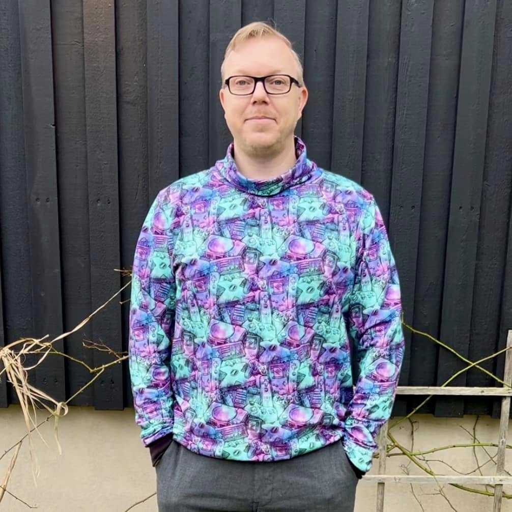 Everyday Unisex Hoodie Strl 2XS-4XL Pappersmönster