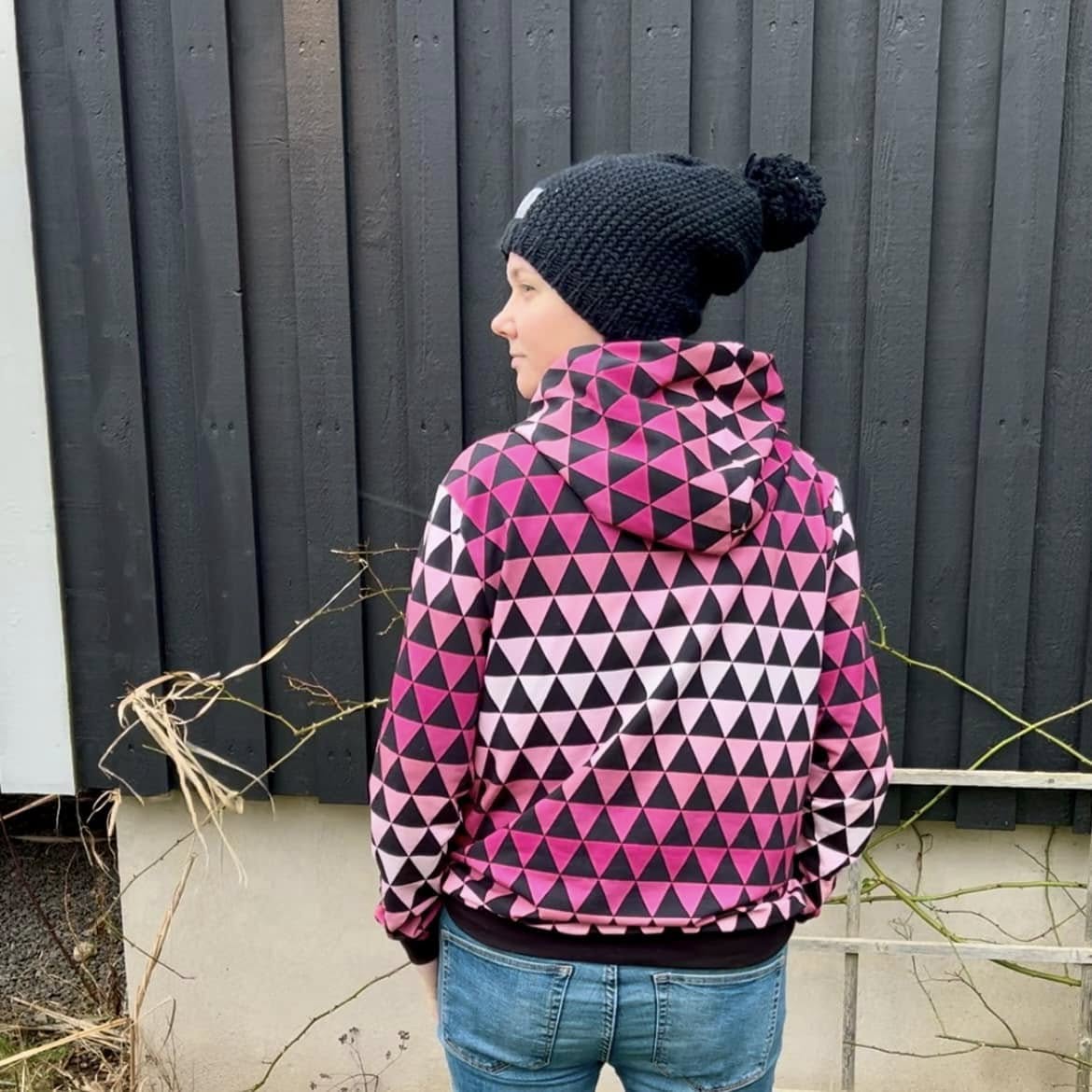 Everyday Unisex Hoodie Strl 2XS-4XL Pappersmönster